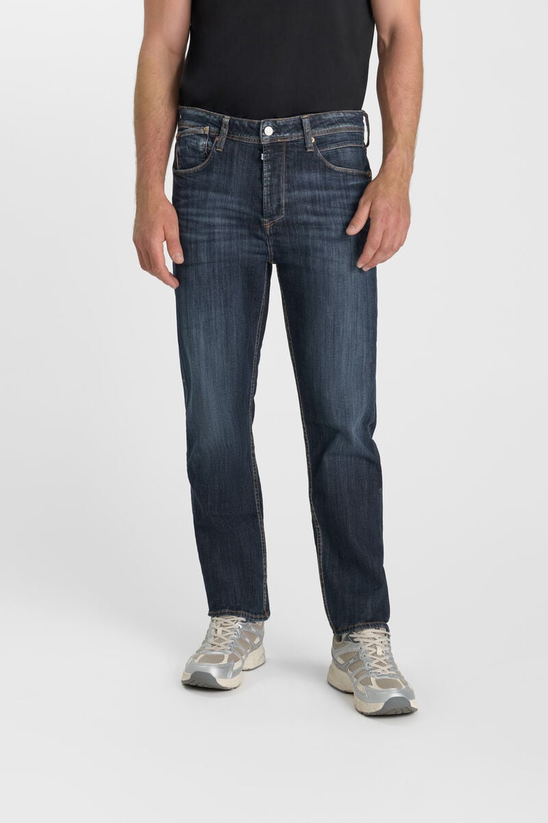 Loose jeans, wide, length 34 LE TEMPS DES CERISES Blue