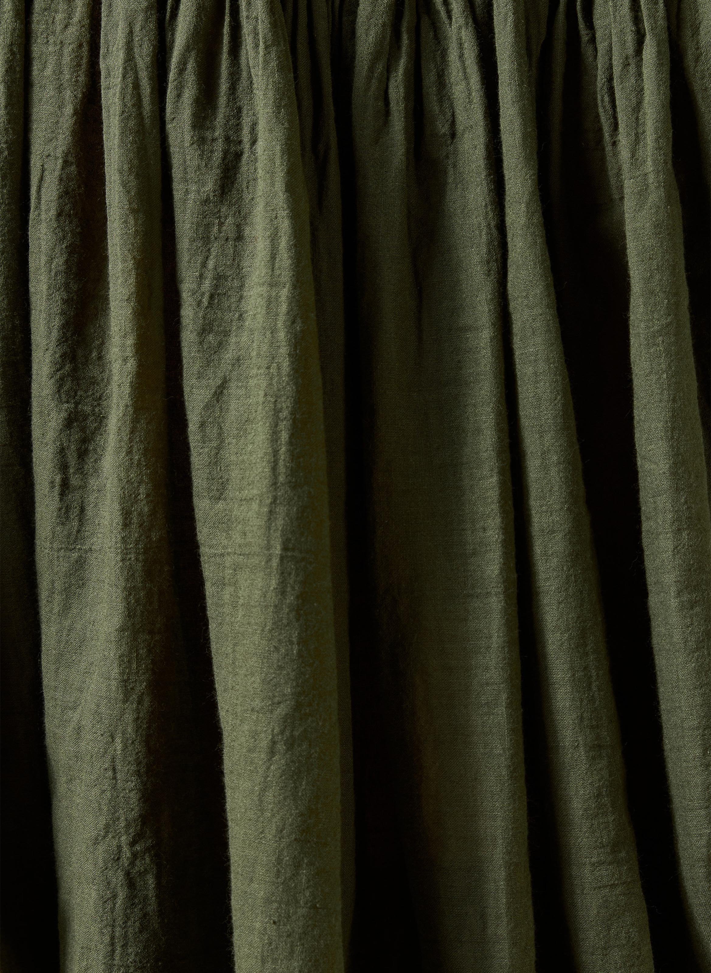 Oversized cotton shirt LA FEE MARABOUTEE Green