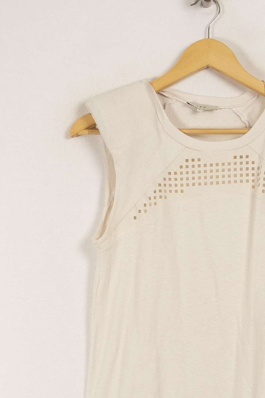 Top & tank top IRO - Seconde Main Beige