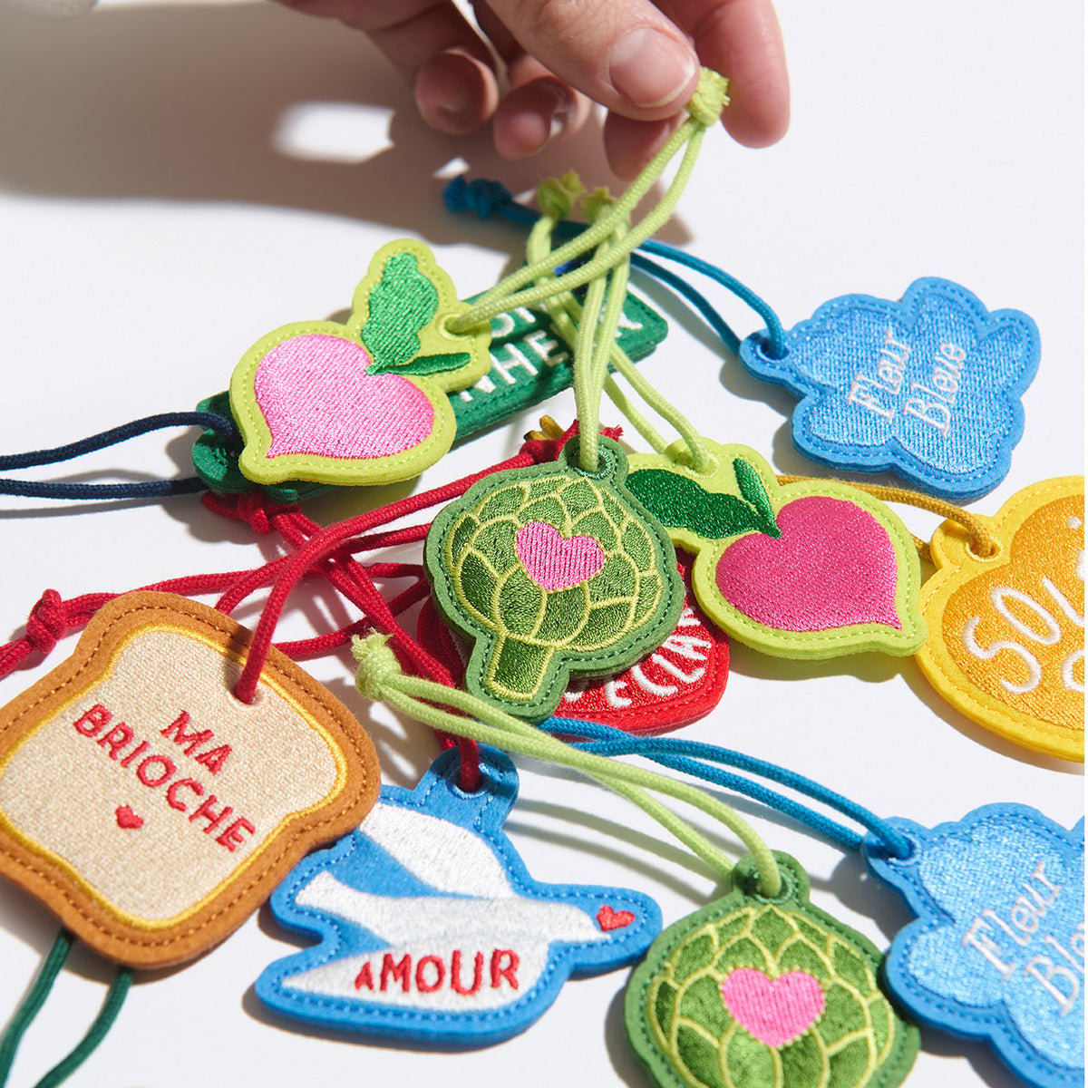 Artichoke Heart Keyring EMOI EMOI Green
