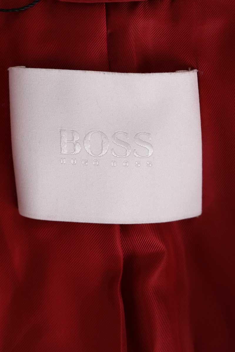 Long coat BOSS - SECONDE MAIN Red