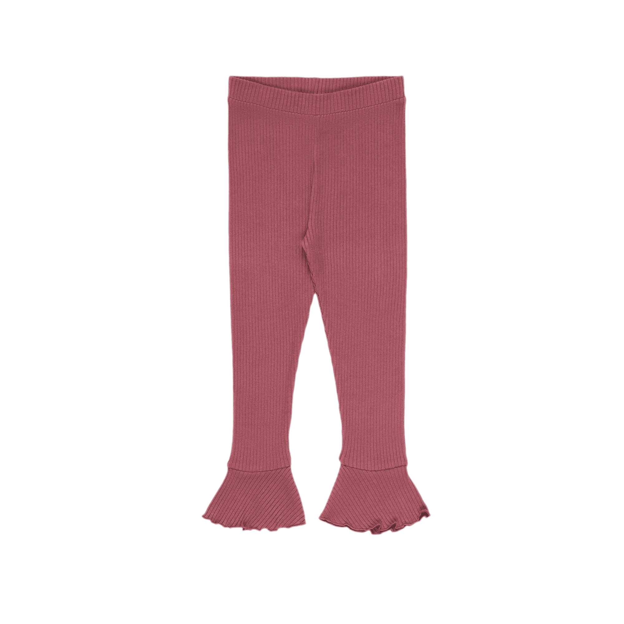 Leggins aus geripptem Baumwoll-Mix THE NEW SOCIETY Violett