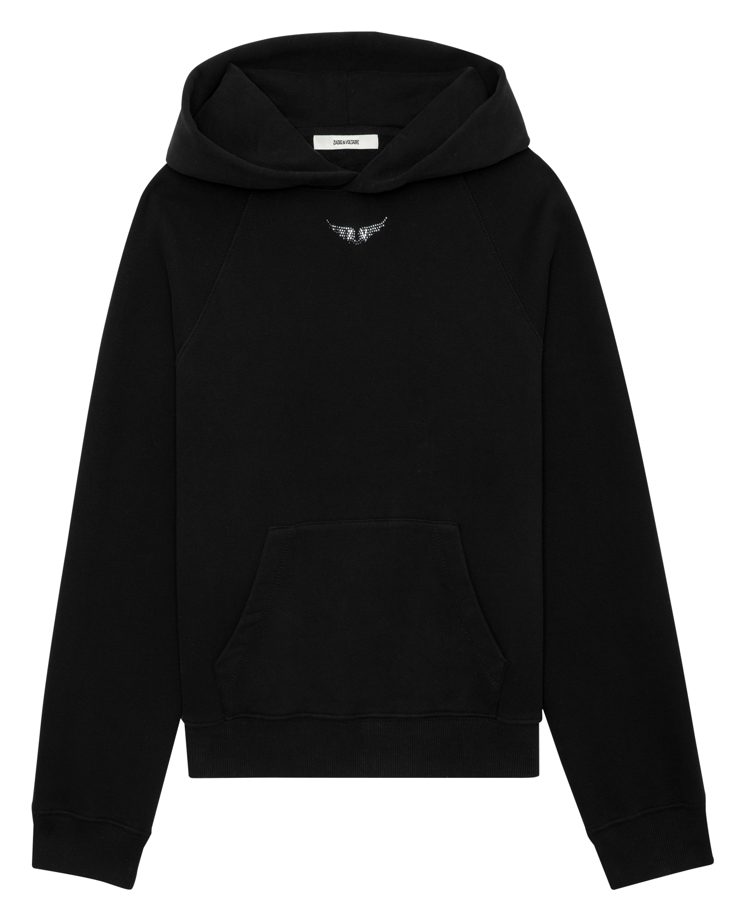 Felpa ampia in misto cotone biologico ZADIG&VOLTAIRE Nero