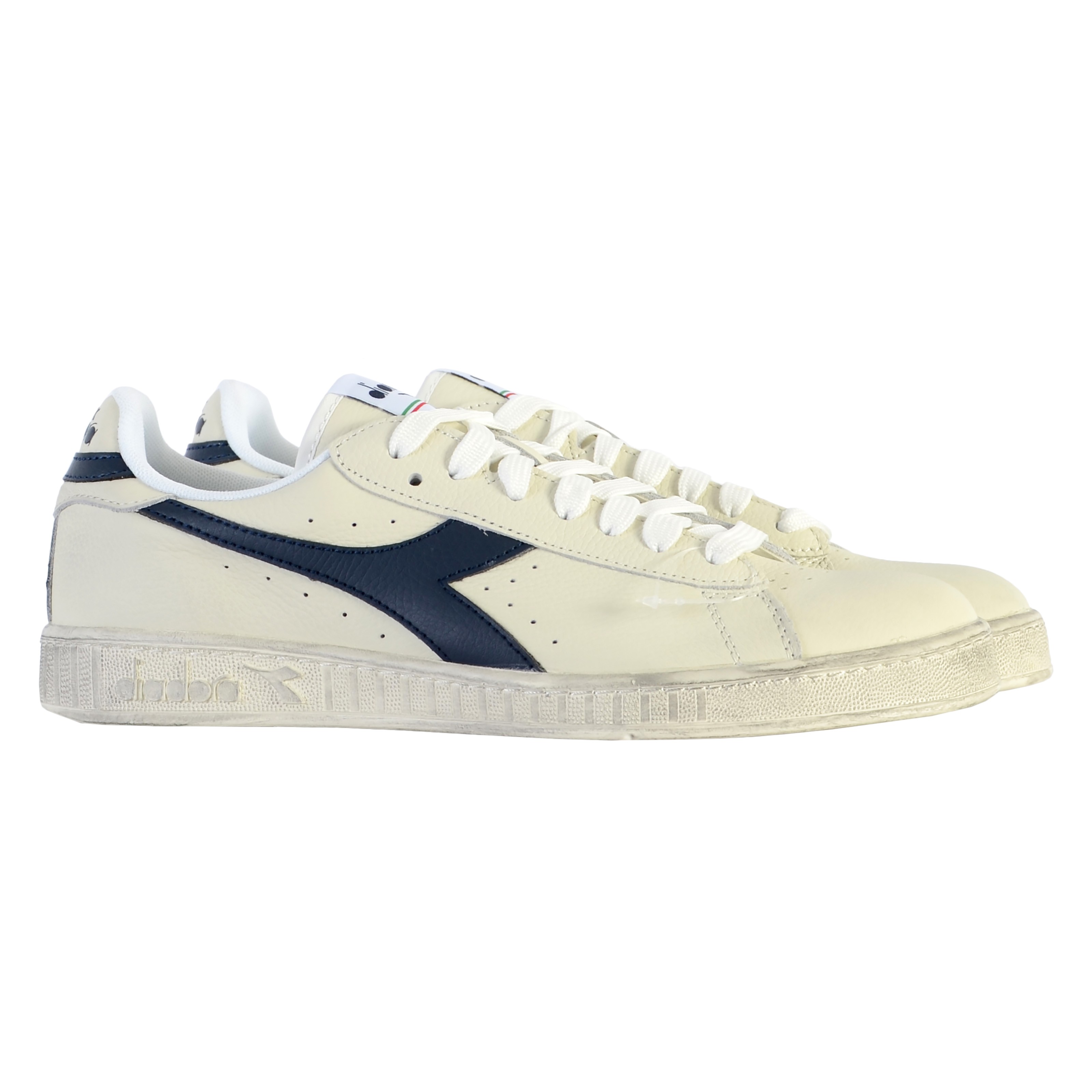 Leather sneakers Game L Low Waxed DIADORA White