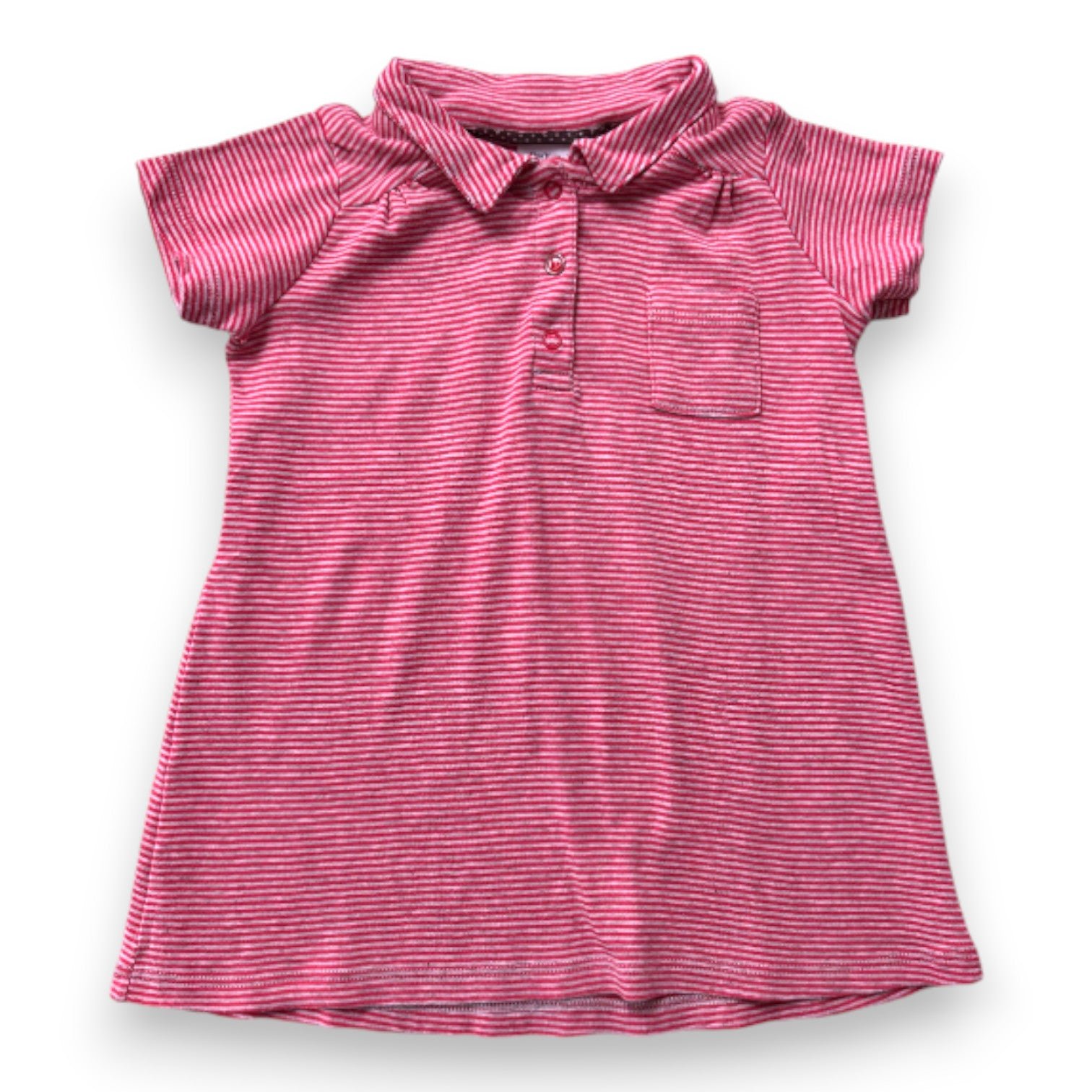 Pink baby dress - 12 months PETIT BATEAU - Seconde Main Pink