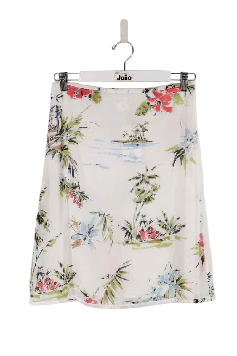 Cotton mini skirt AGNES B. - Seconde Main White