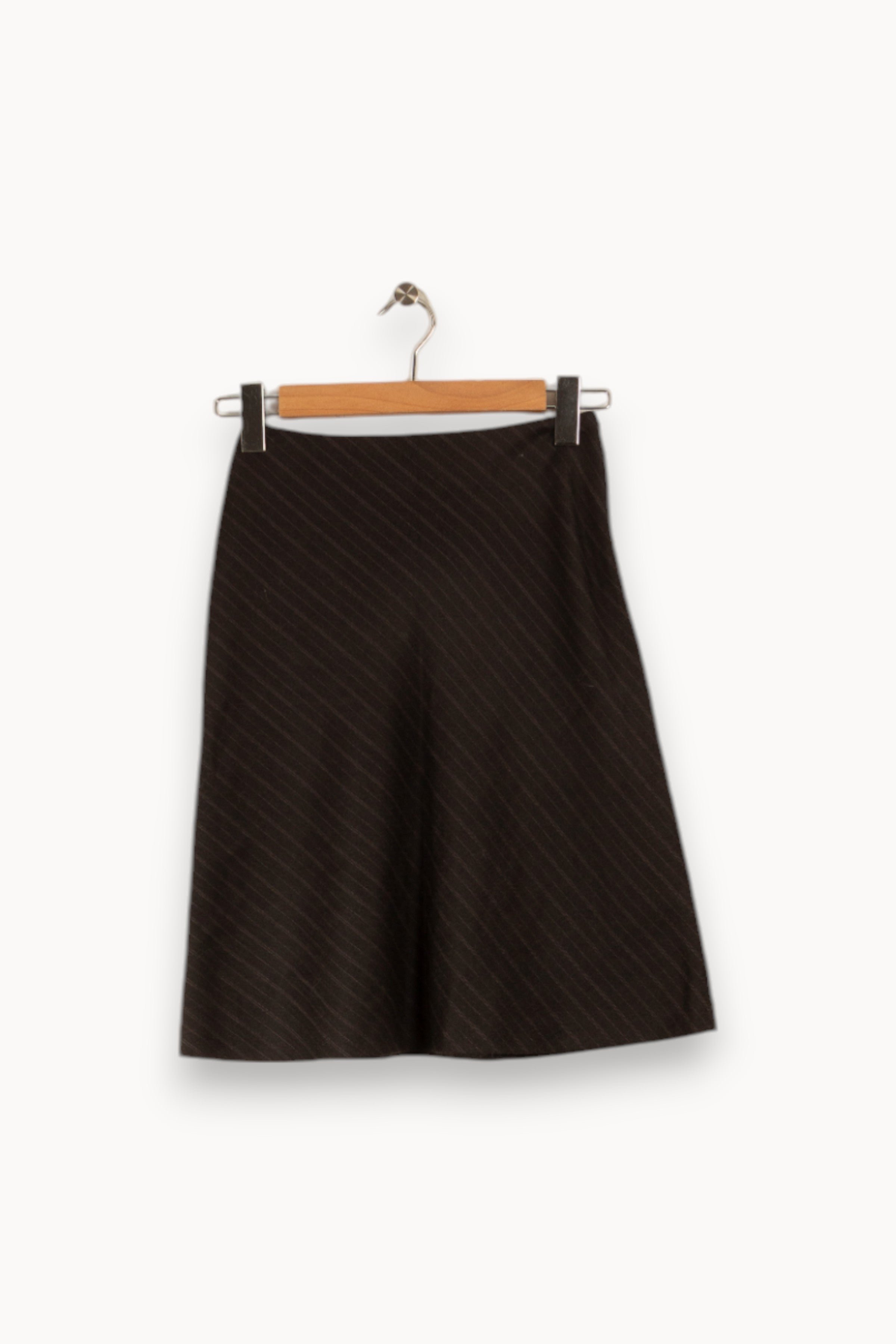 Jupe midi ISABEL MARANT ÉTOILE - SECONDE MAIN Gris