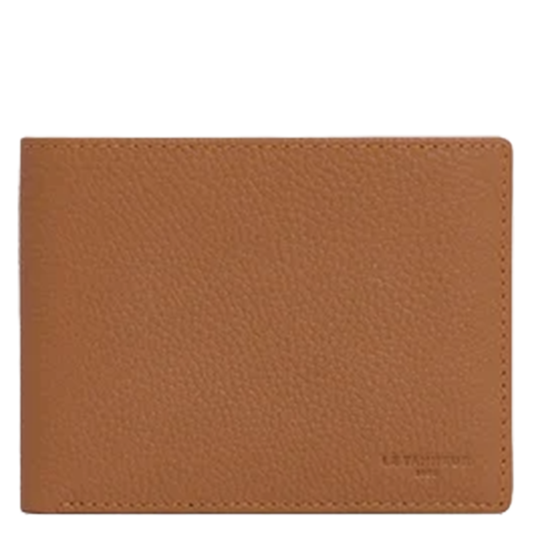 Kleine, leren portemonnee LE TANNEUR Bruin