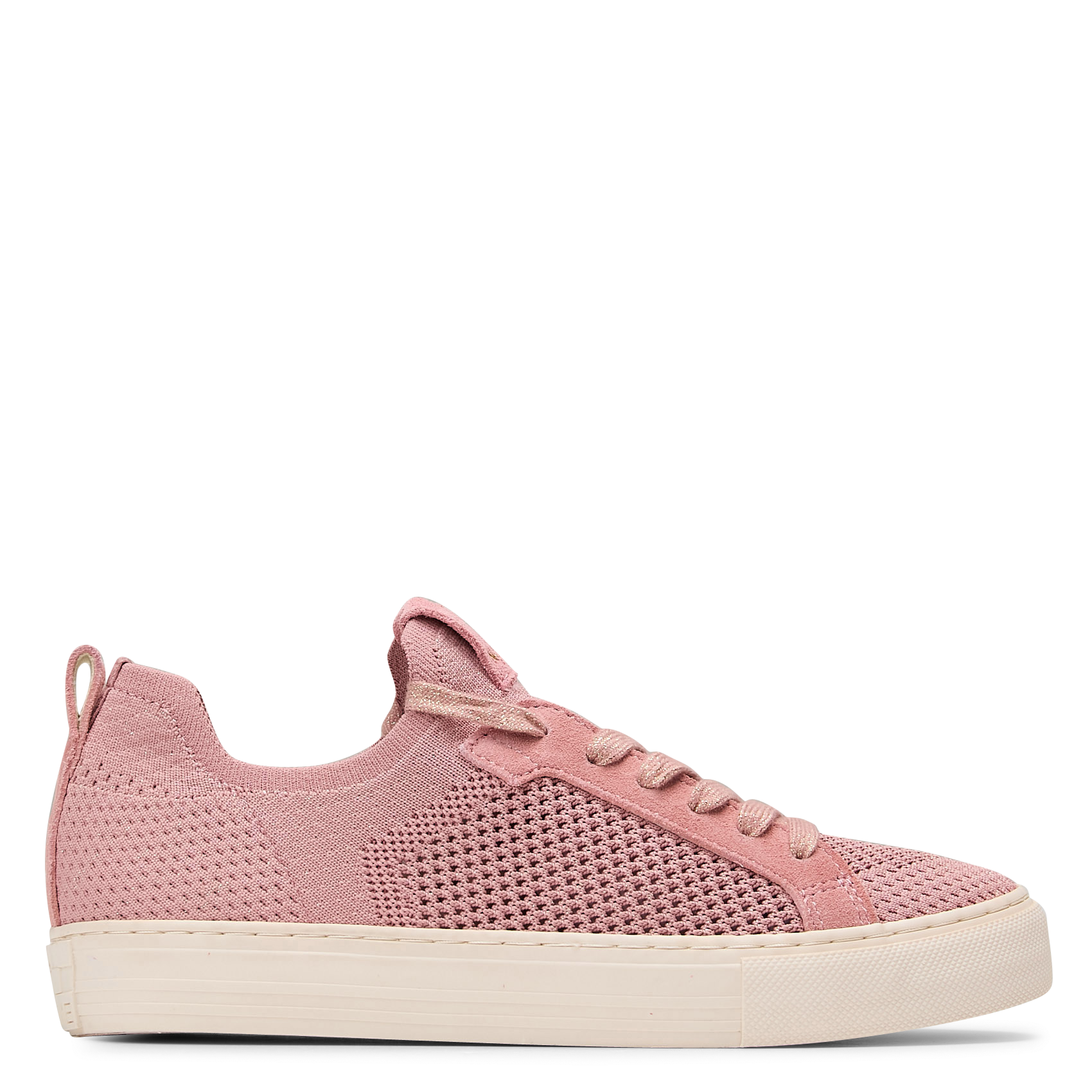 Crochet canvas low-top trainers NO NAME
