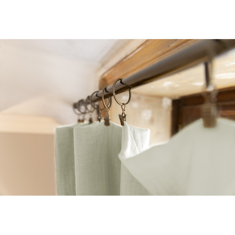 Blackout and Thermal Curtains L'EFFET PAPILLON Green