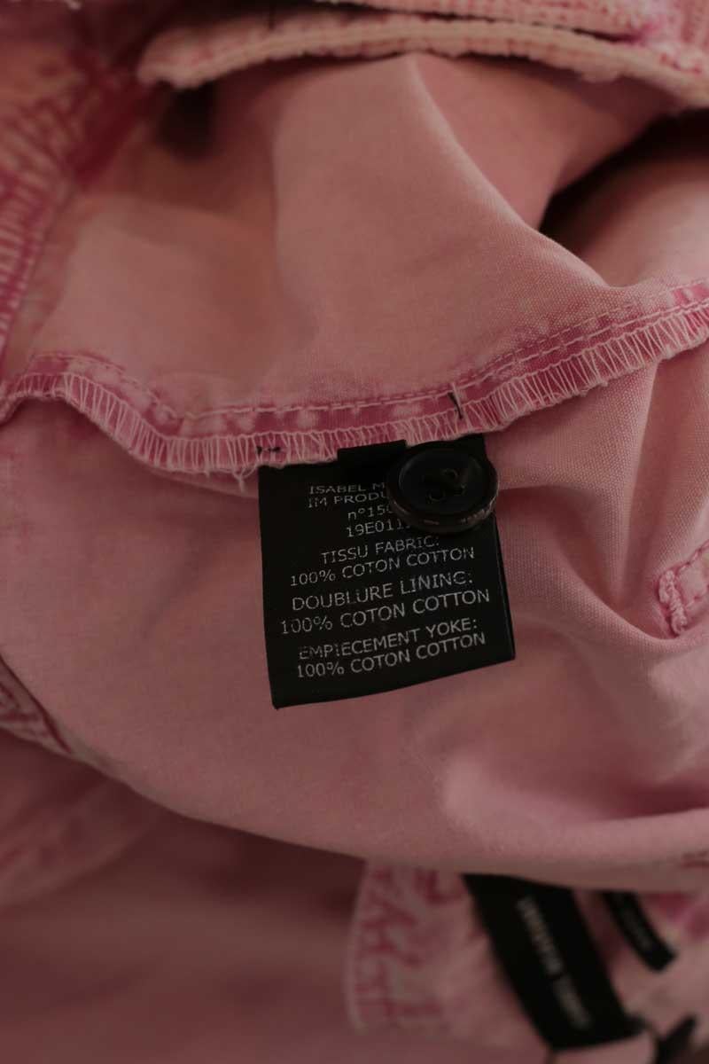 Slim-fit cotton cargo pants ISABEL MARANT - Seconde Main Pink