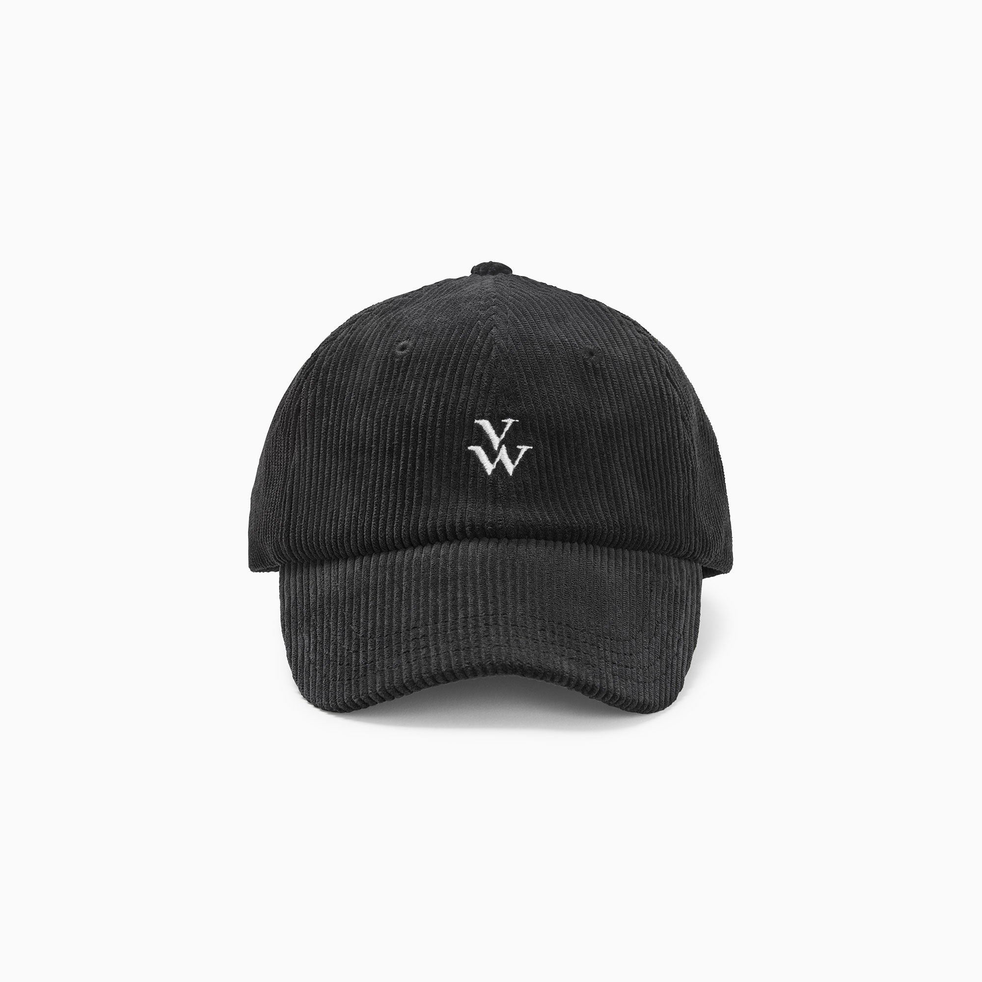 Corduroy cap VANESSA WU Black