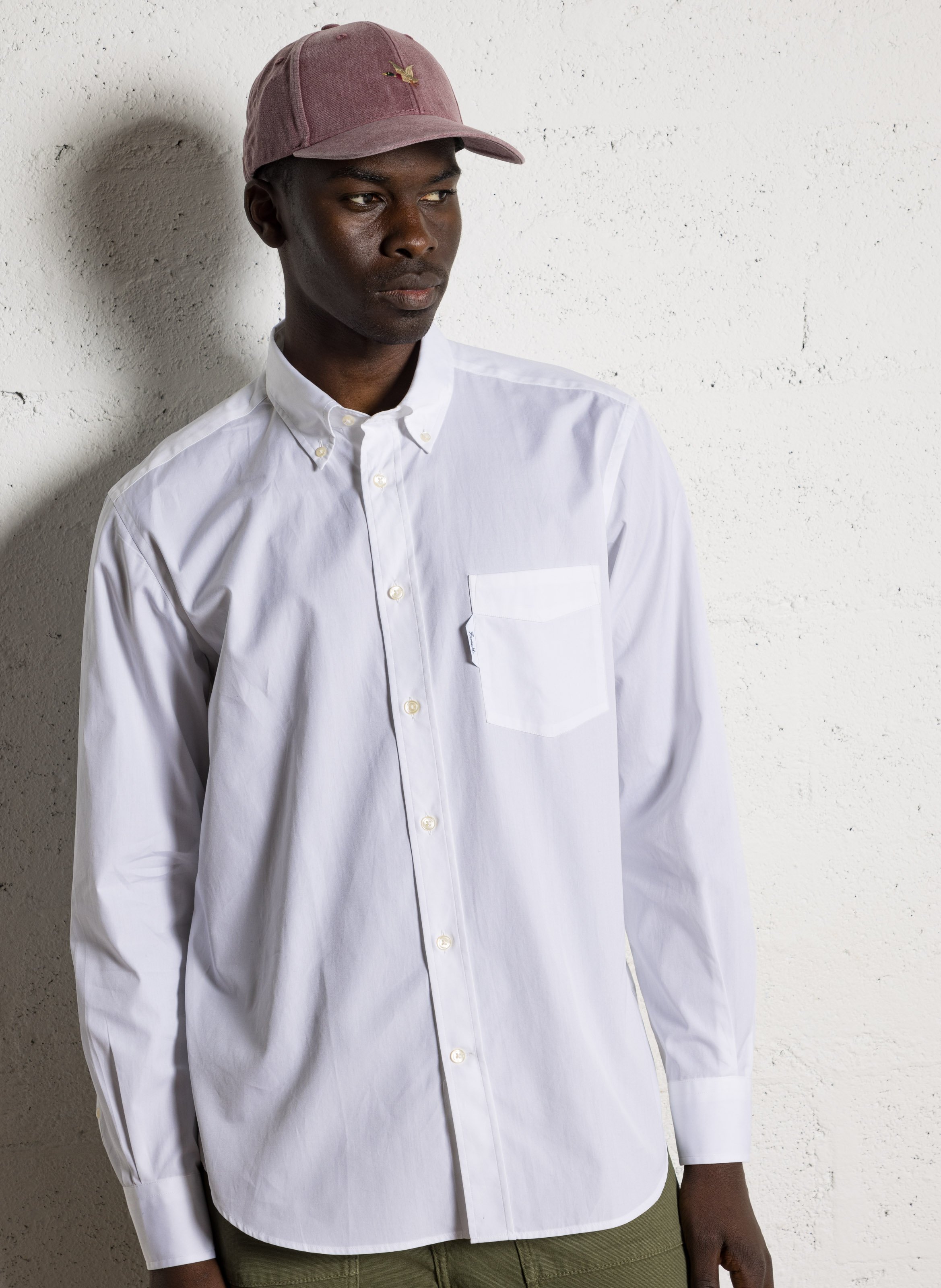 Cotton shirt with classic collar FACONNABLE