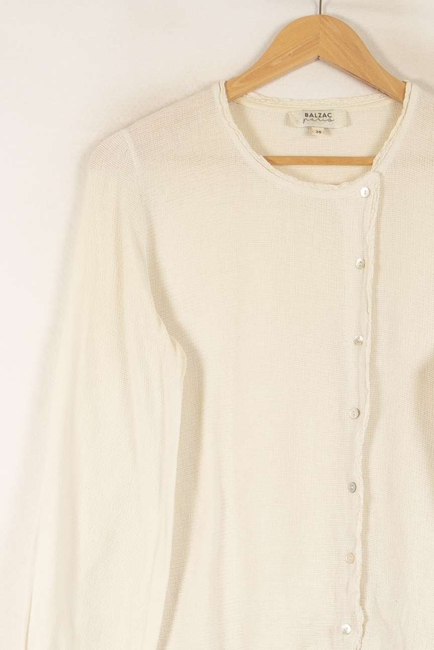 Blouse BALZAC PARIS - Seconde Main White