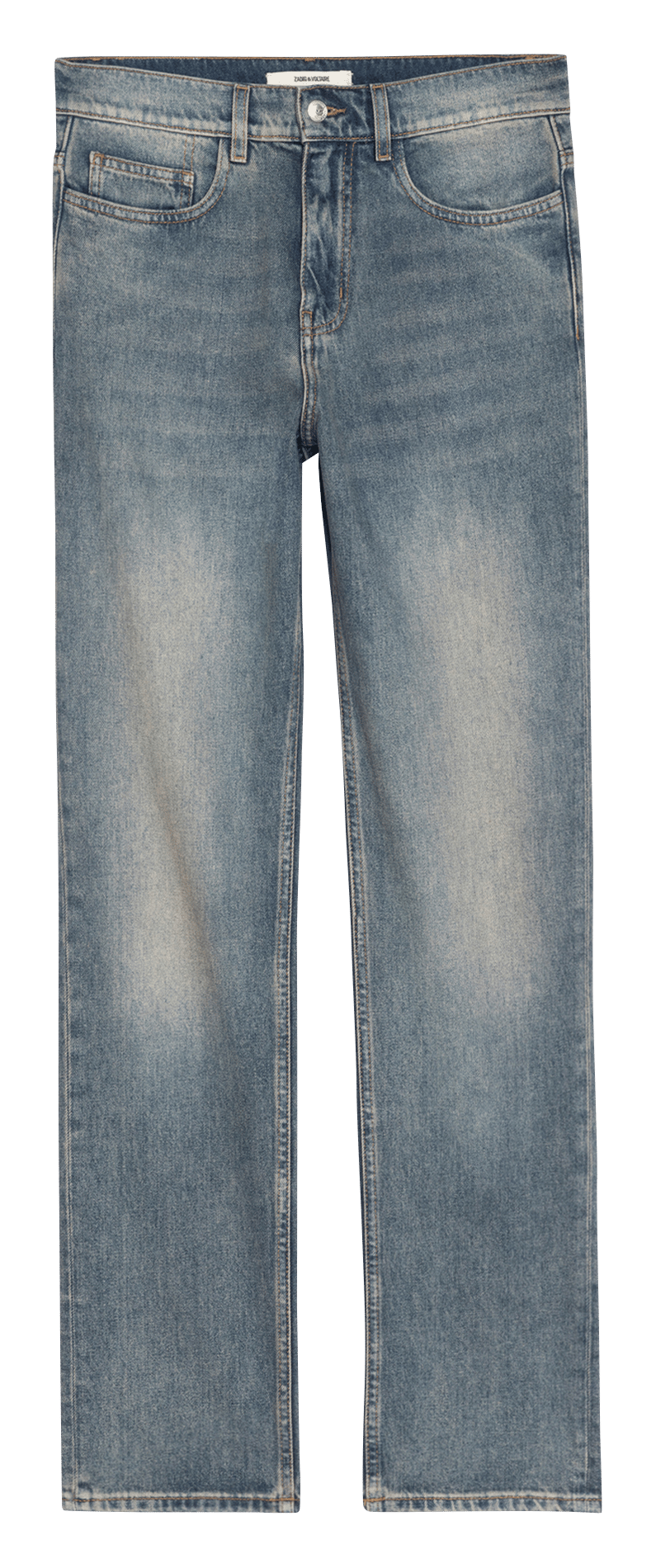 Cotton straight jeans ZADIG&VOLTAIRE Blue