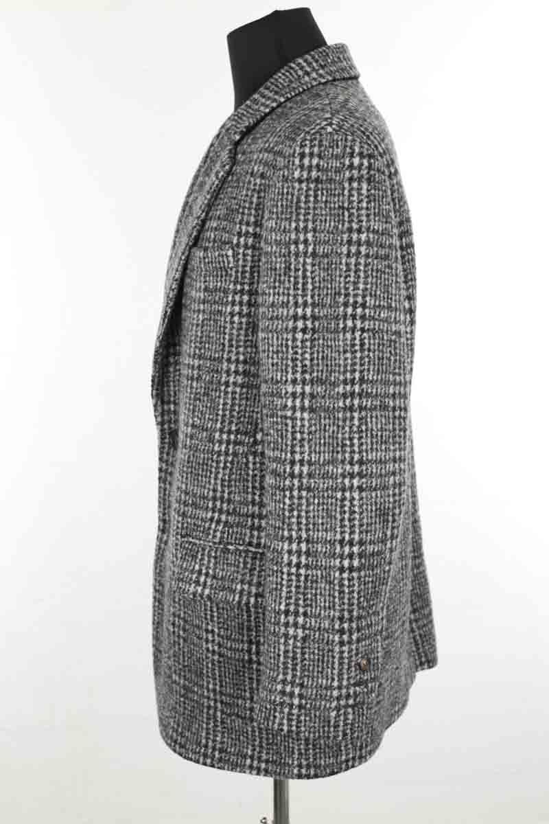 Voile and crochet dress Black