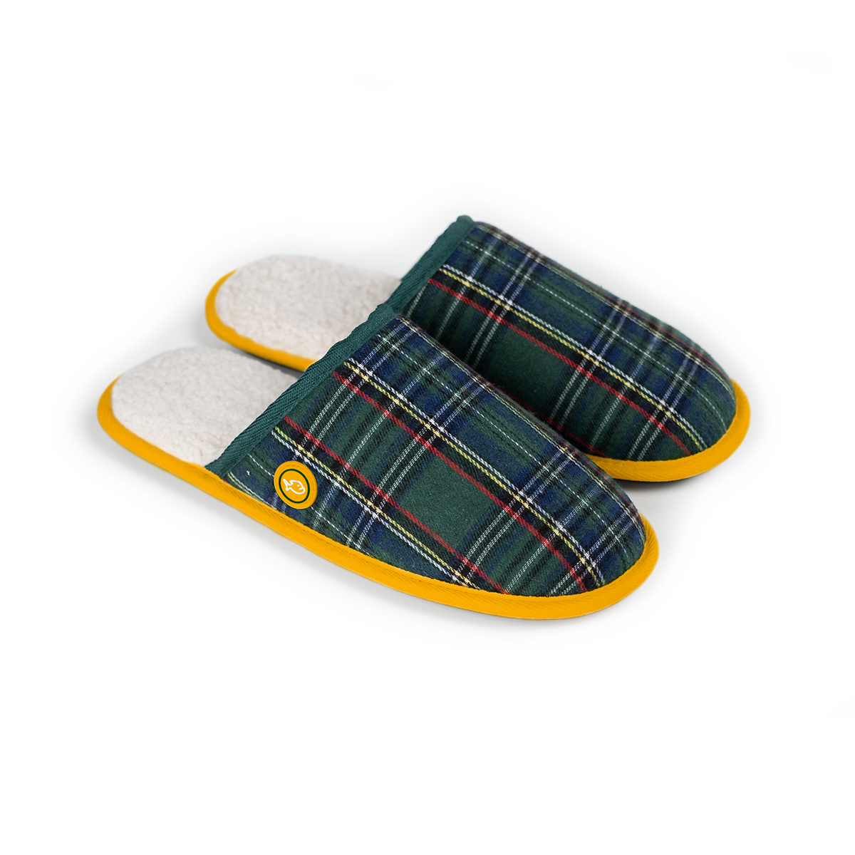 Chaussons à carreaux BILLYBELT Vert