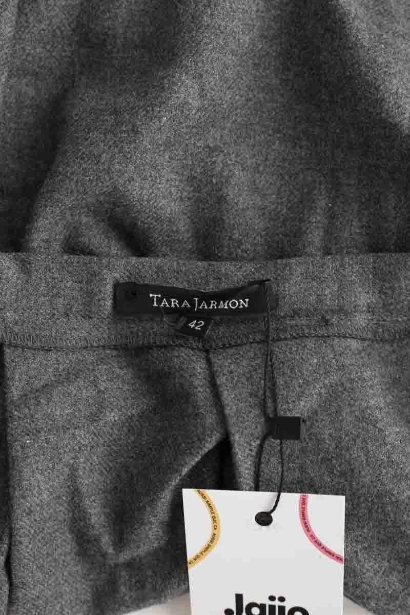 Wool mini skirt TARA JARMON - Seconde Main Grey