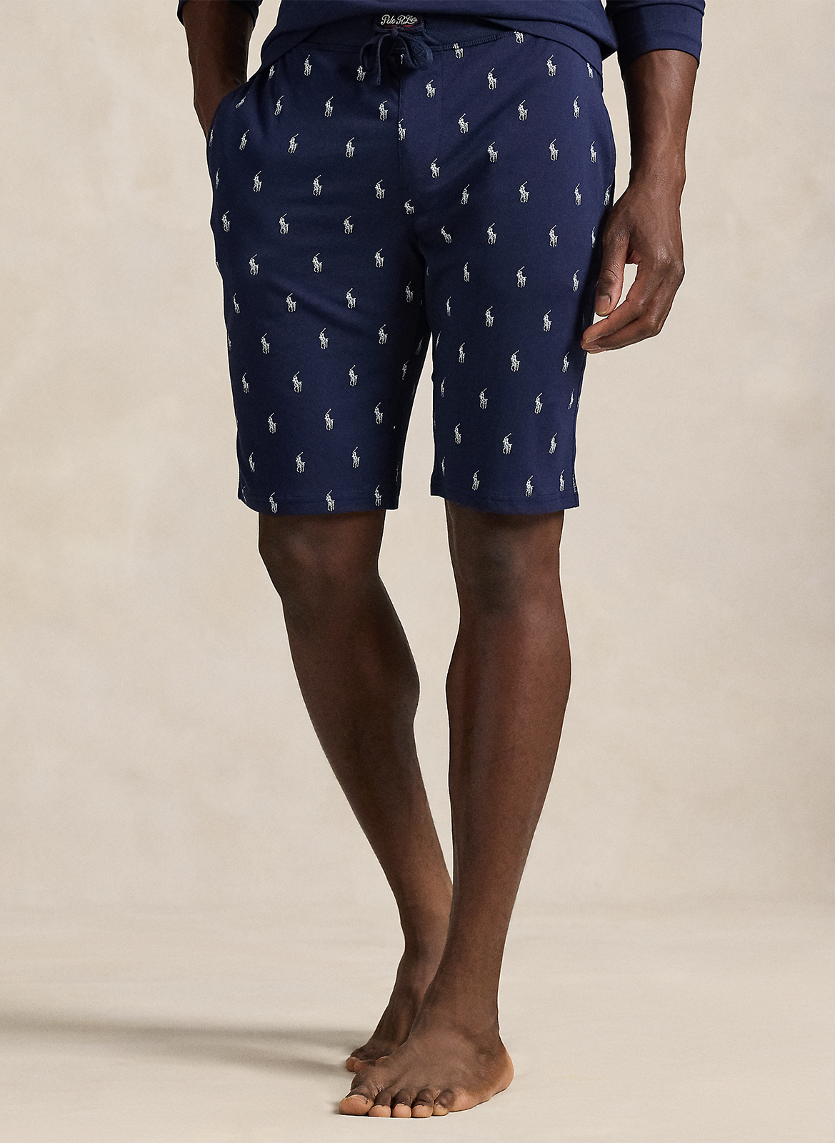 Bas de pyjama en coton POLO RALPH LAUREN Bleu