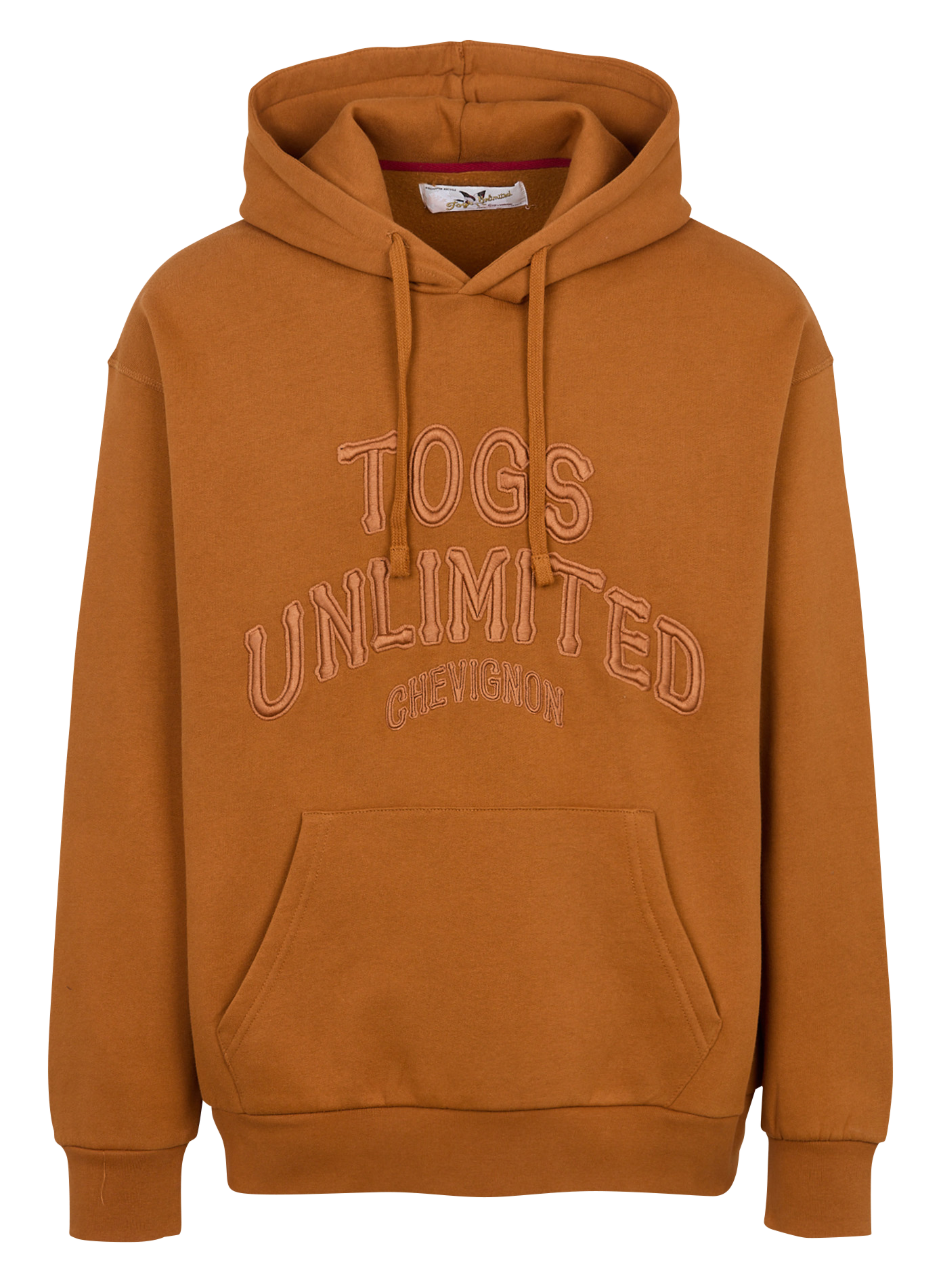 Sweat à capuche en coton mélangé CHEVIGNON Marron