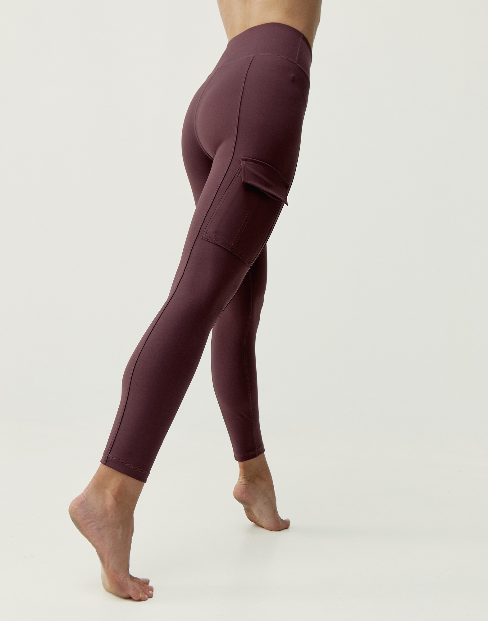 Cargo leggings with pockets BORN Red