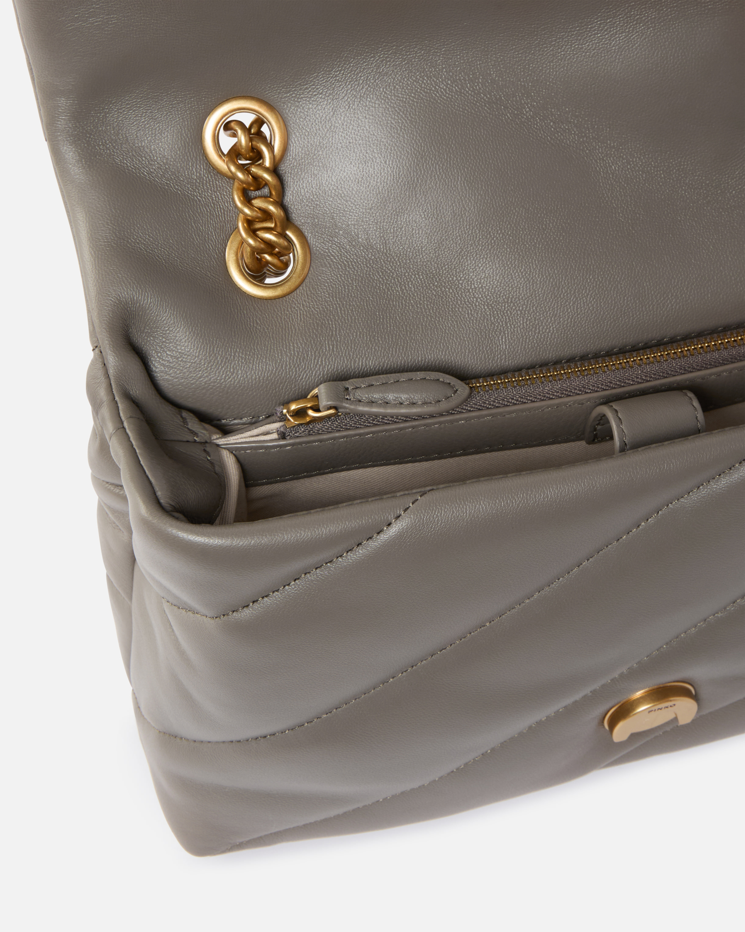 Puff Maxi Quilt Classic Love Bag PINKO Multicolored