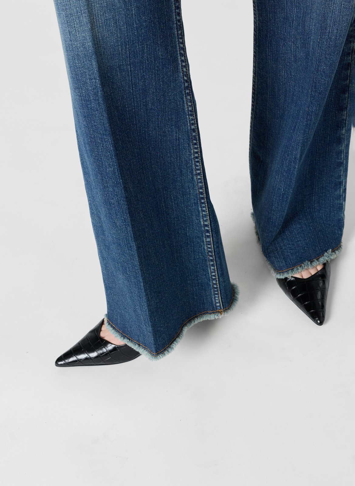 Jean bootcut taille haute uni GERARD DAREL Blau