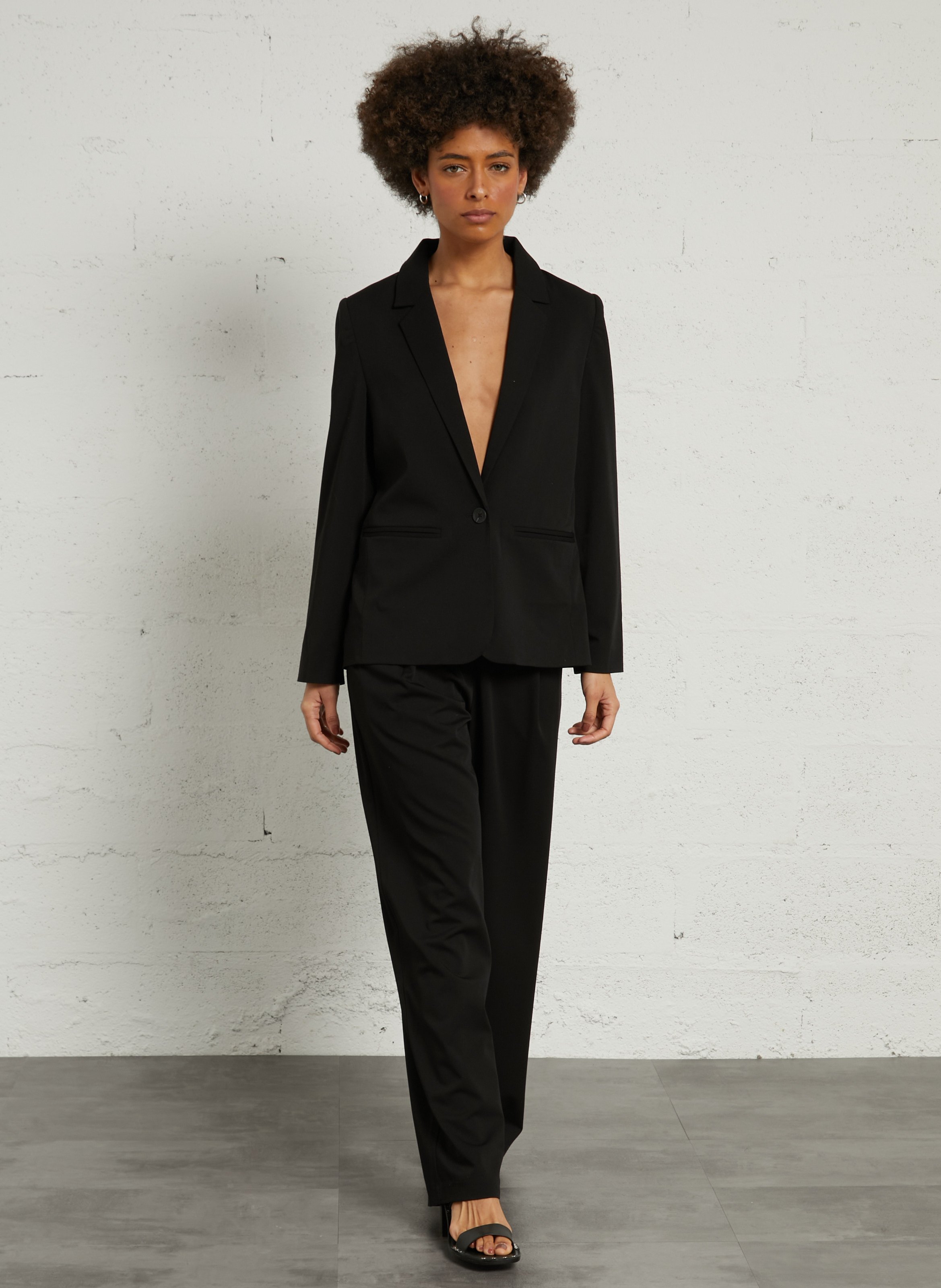 Pantalon large  SUD EXPRESS Noir