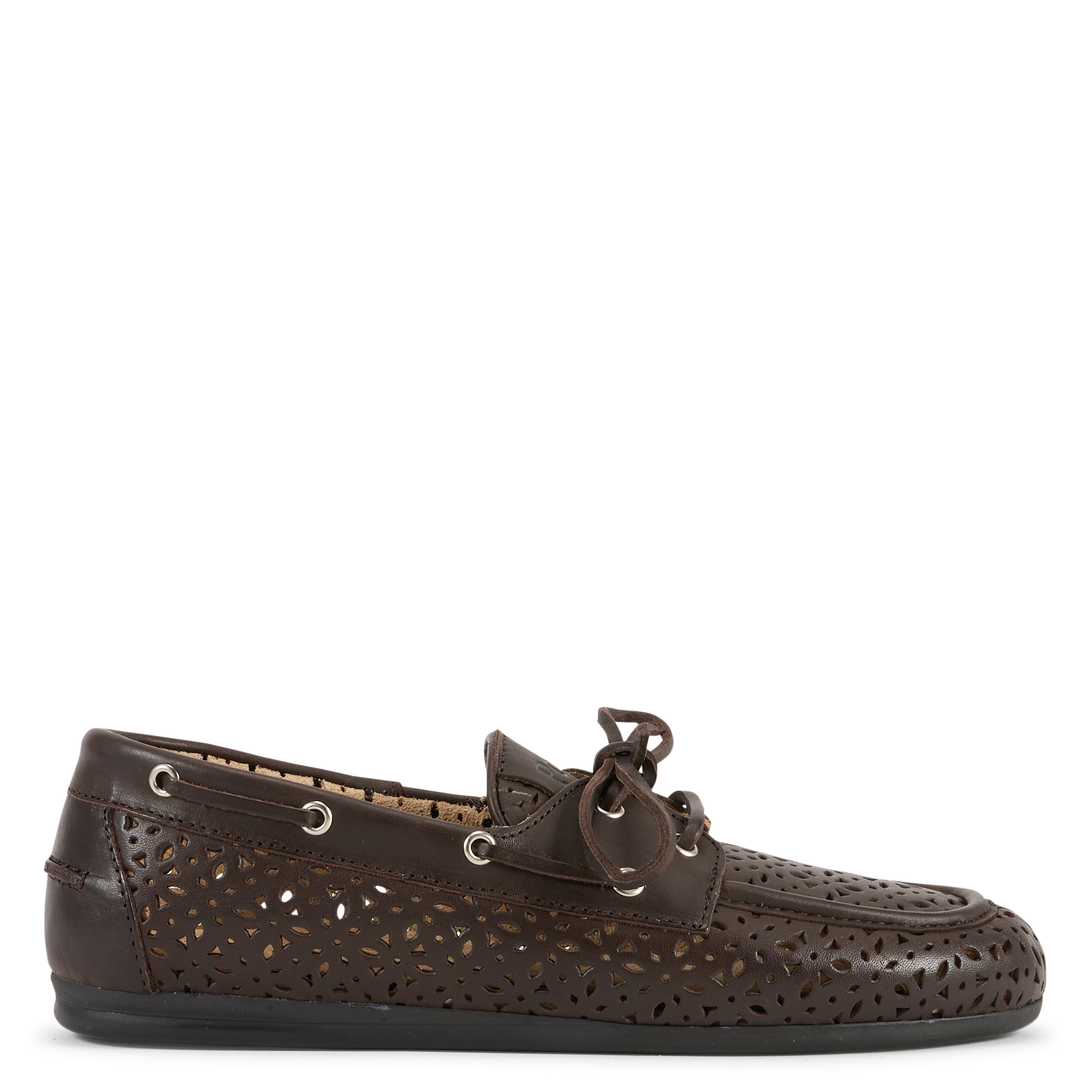 Leather deck shoes POSA