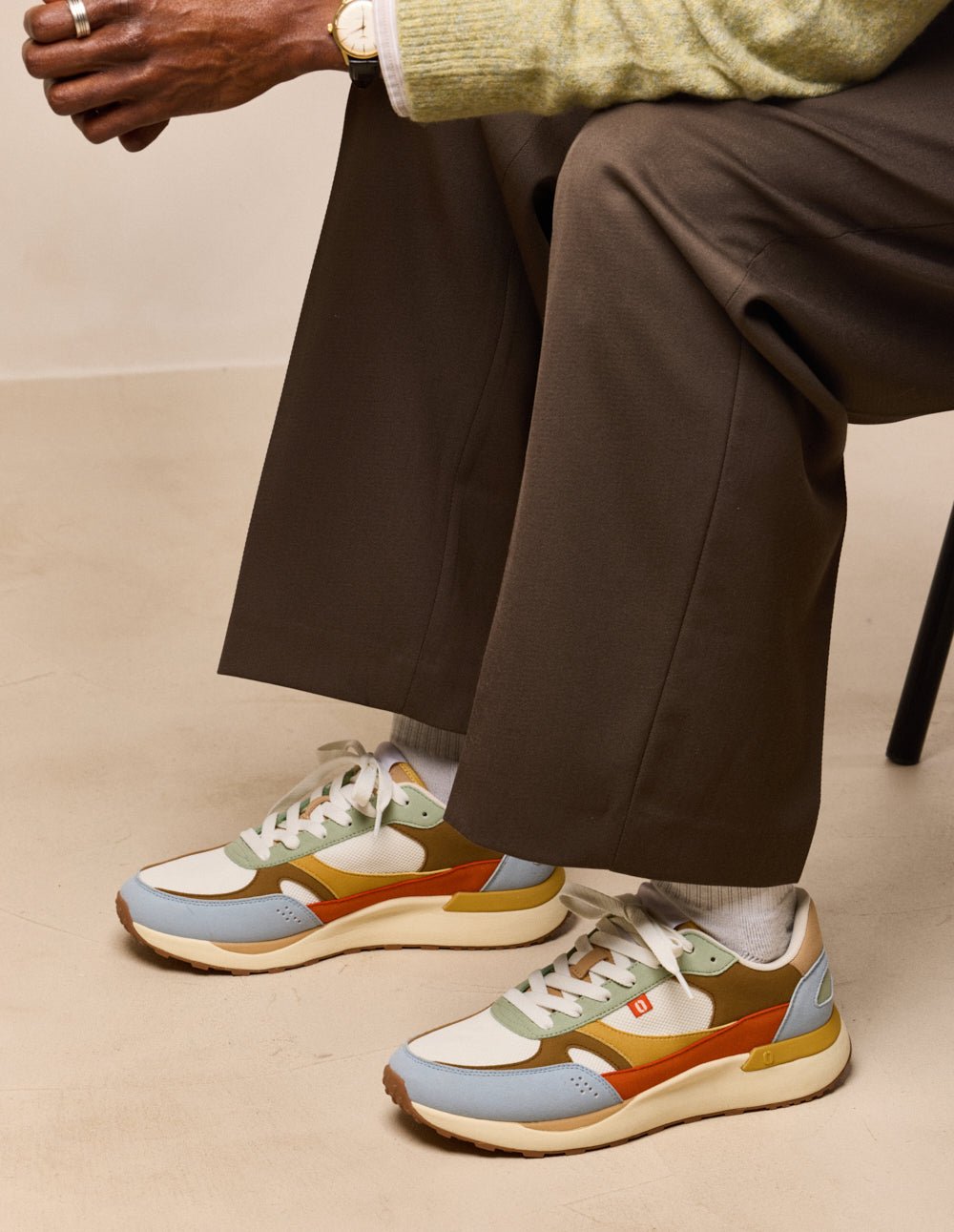 Baskets basses ODAJE Bleu