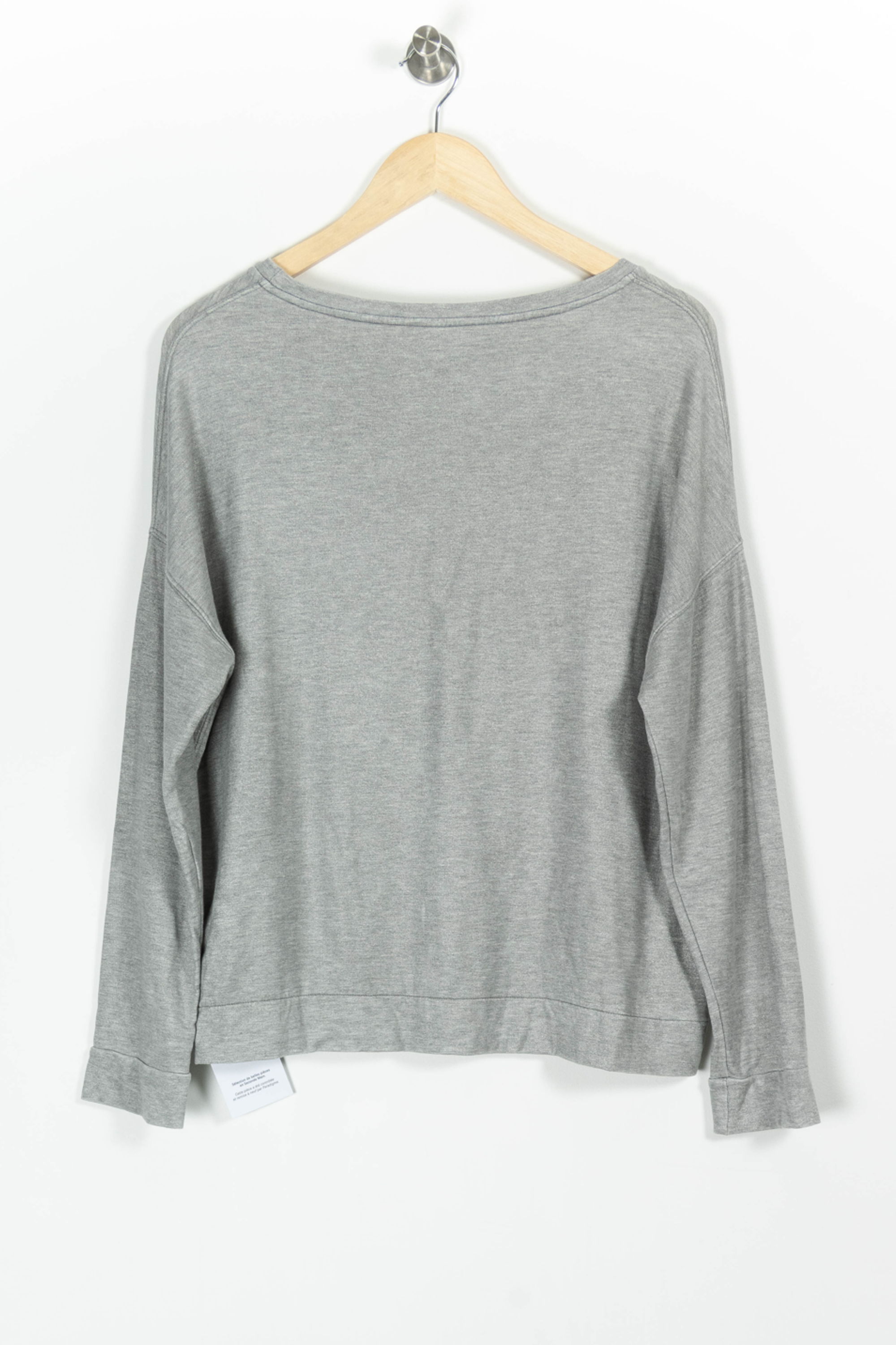 Tee-shirt MAJESTIC FILATURES - SECONDE MAIN Gris