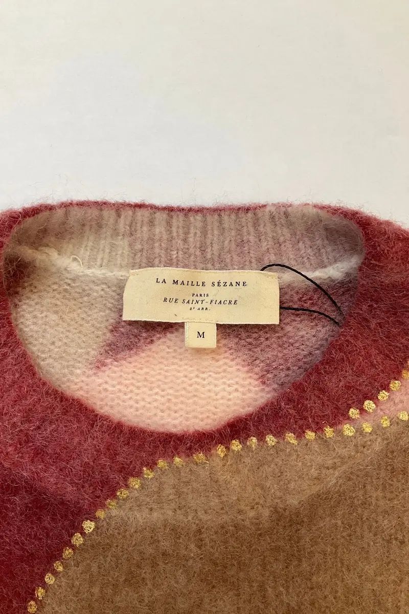 Pull SEZANE - Seconde main Rose