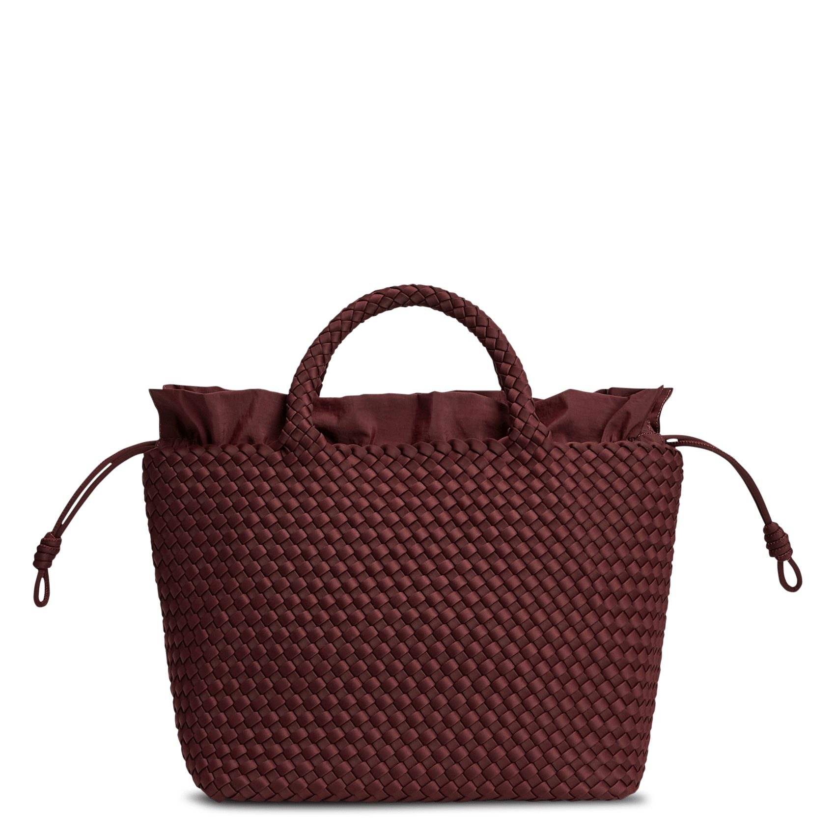 Geflochtene Handtasche MARREA Rot