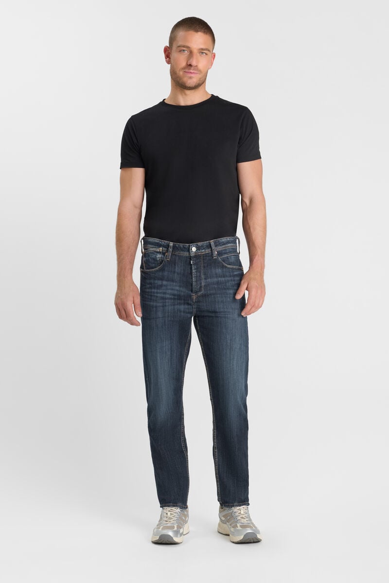 Loose jeans, wide, length 34 LE TEMPS DES CERISES Blue