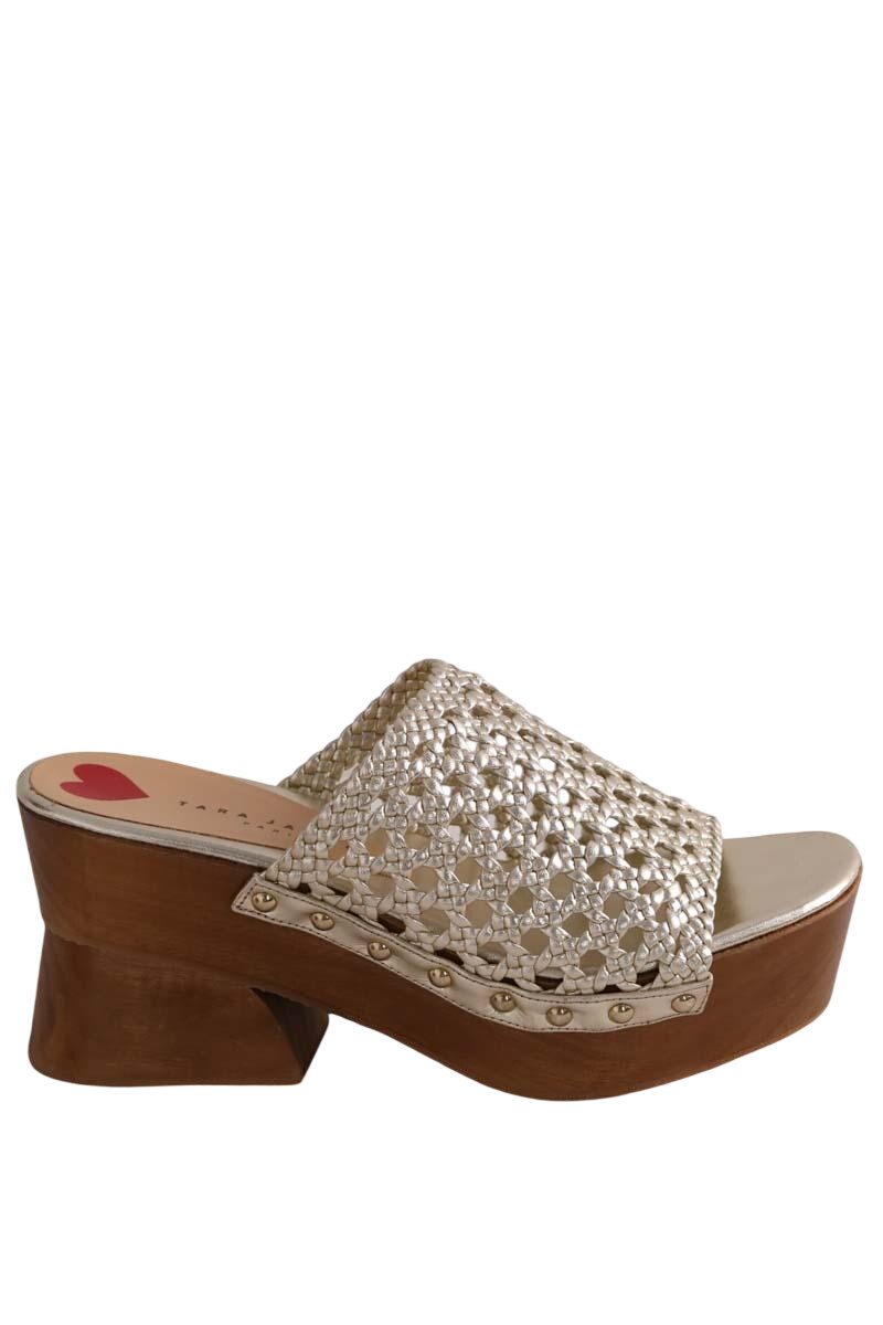 Clogs TARA JARMON - Seconde Main Golden