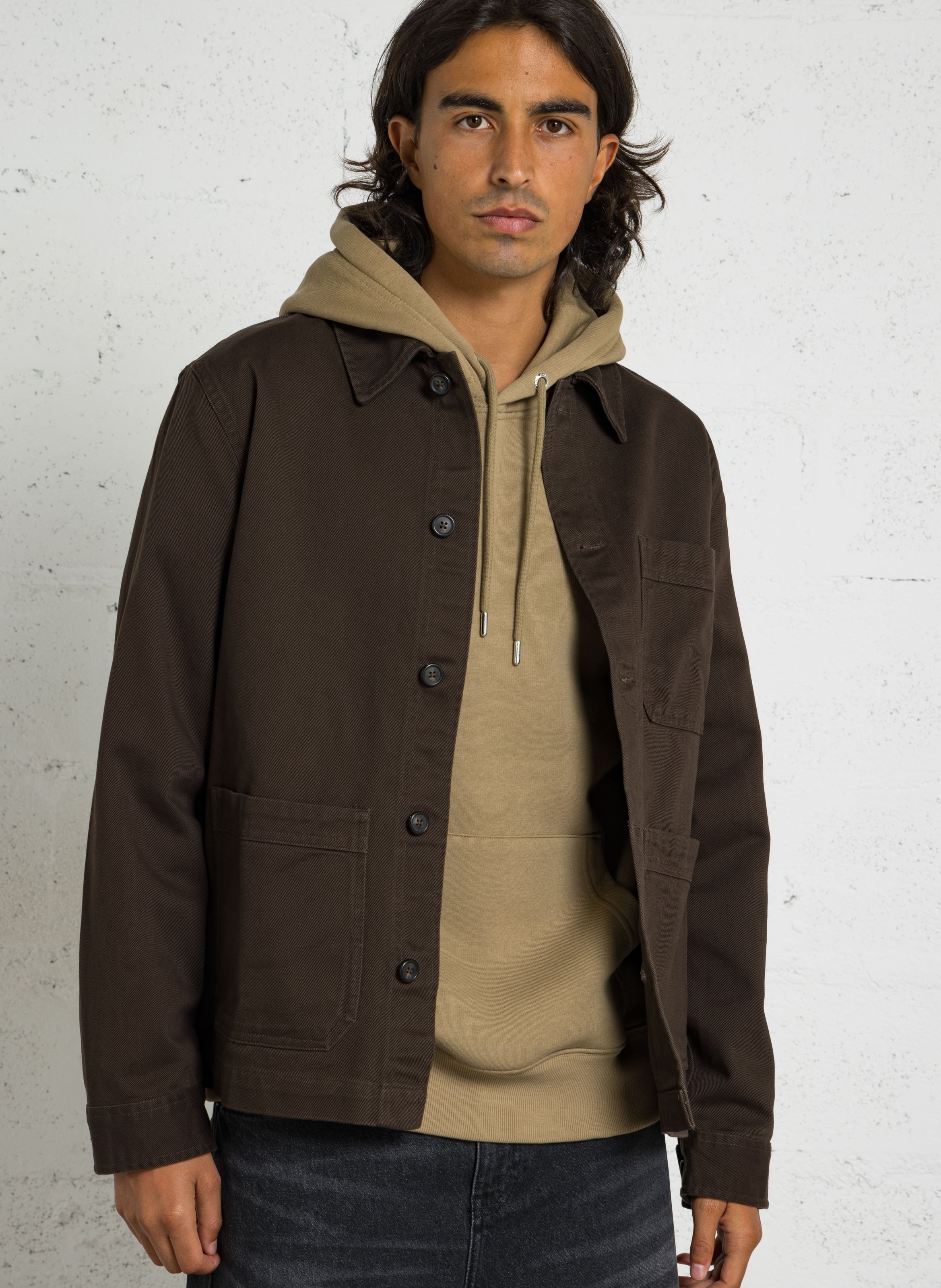 Veste droite en coton GANT