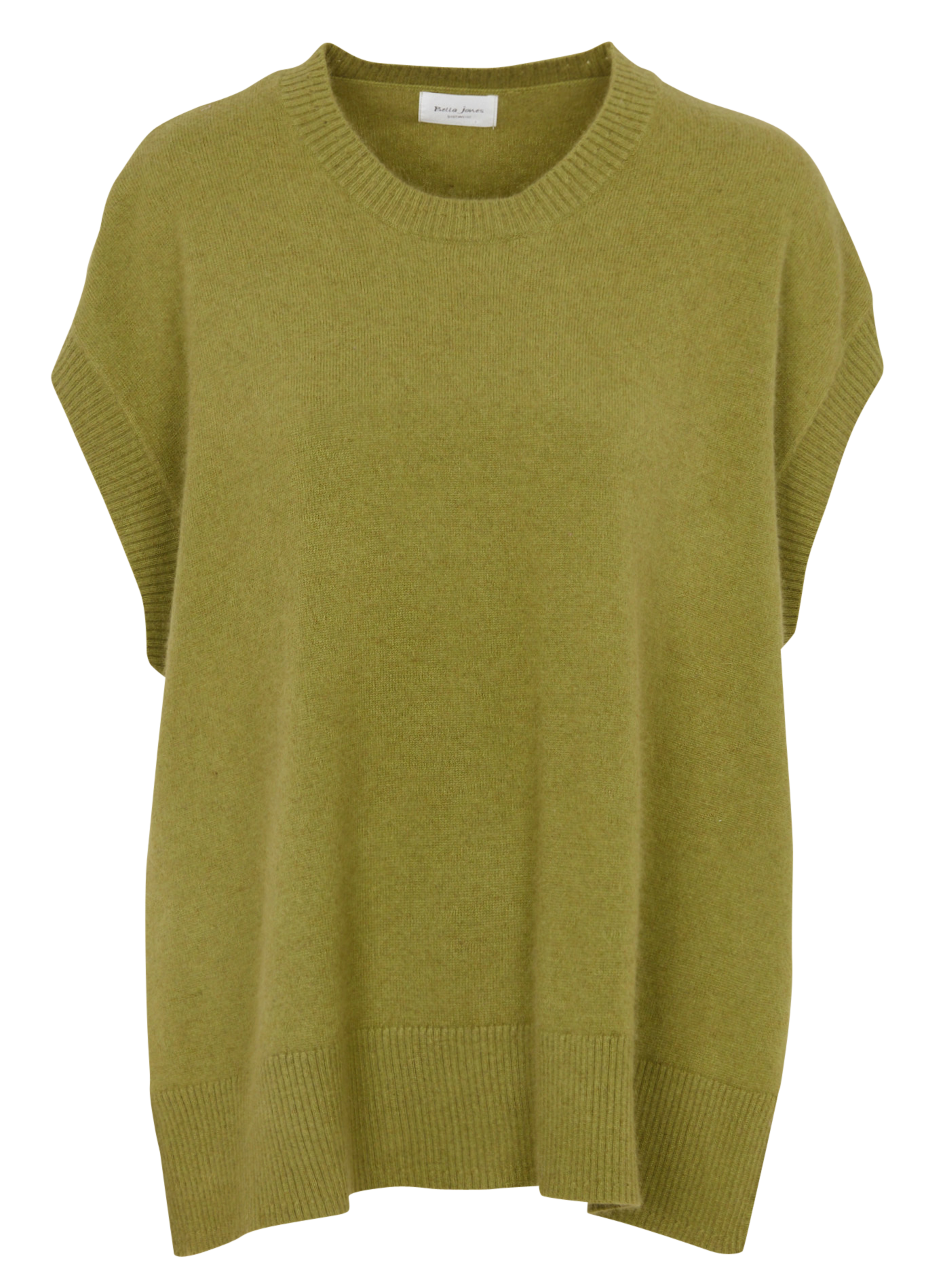 Angora wool-blend boat-neck sweater BELLA JONES