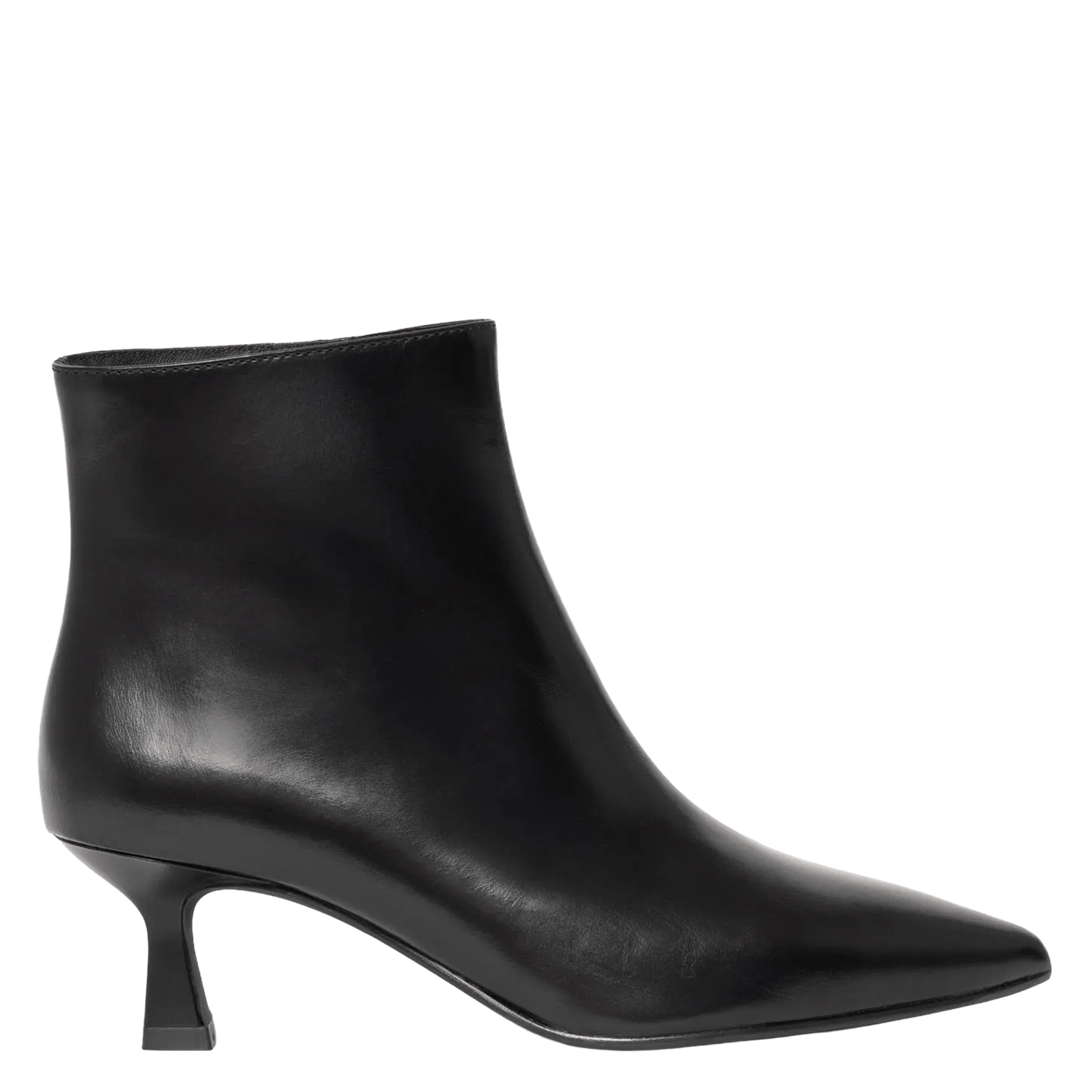 Leather ankle boots BOCAGE Black