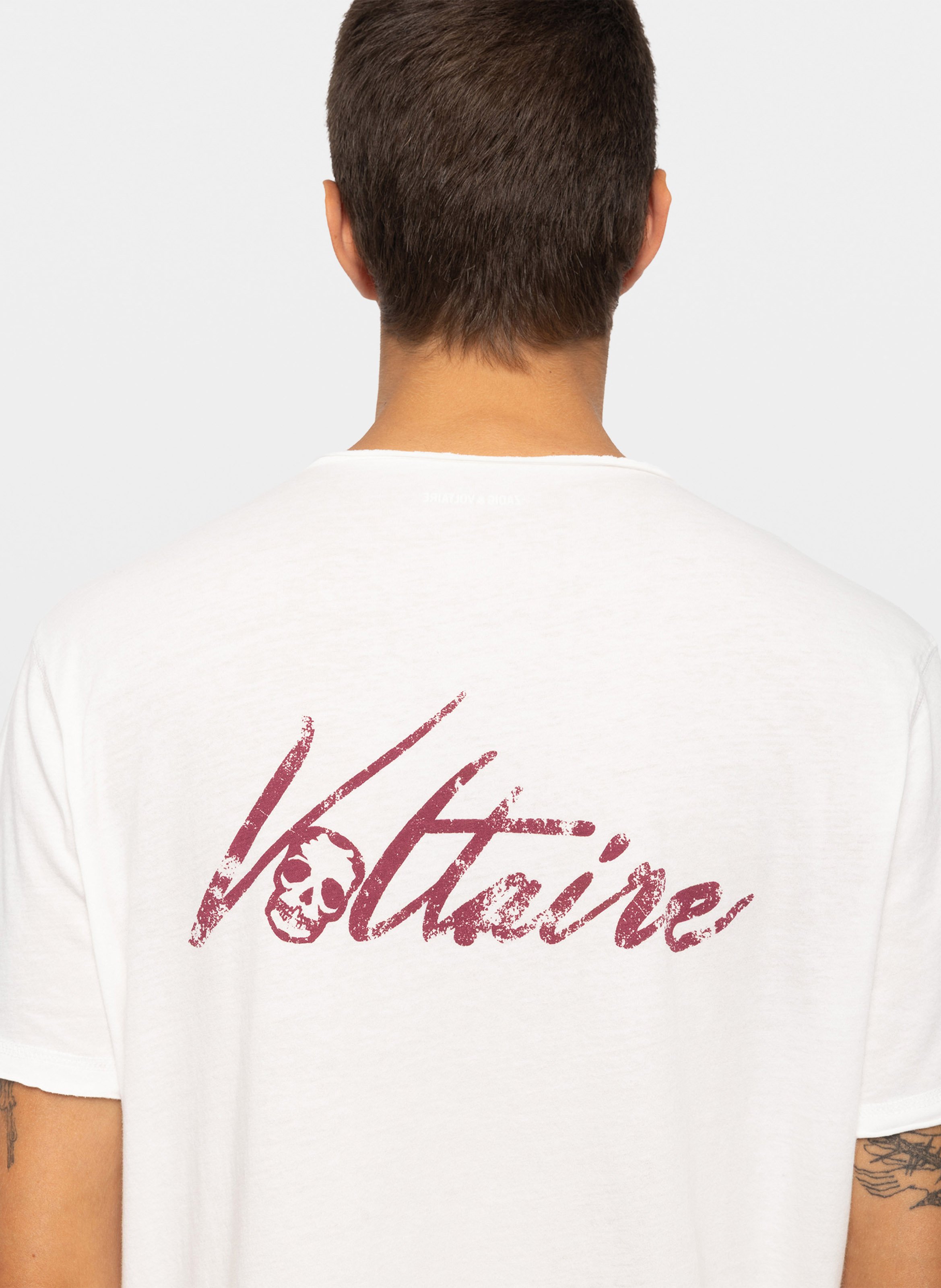 Straight-cut cotton T-shirt ZADIG&VOLTAIRE White