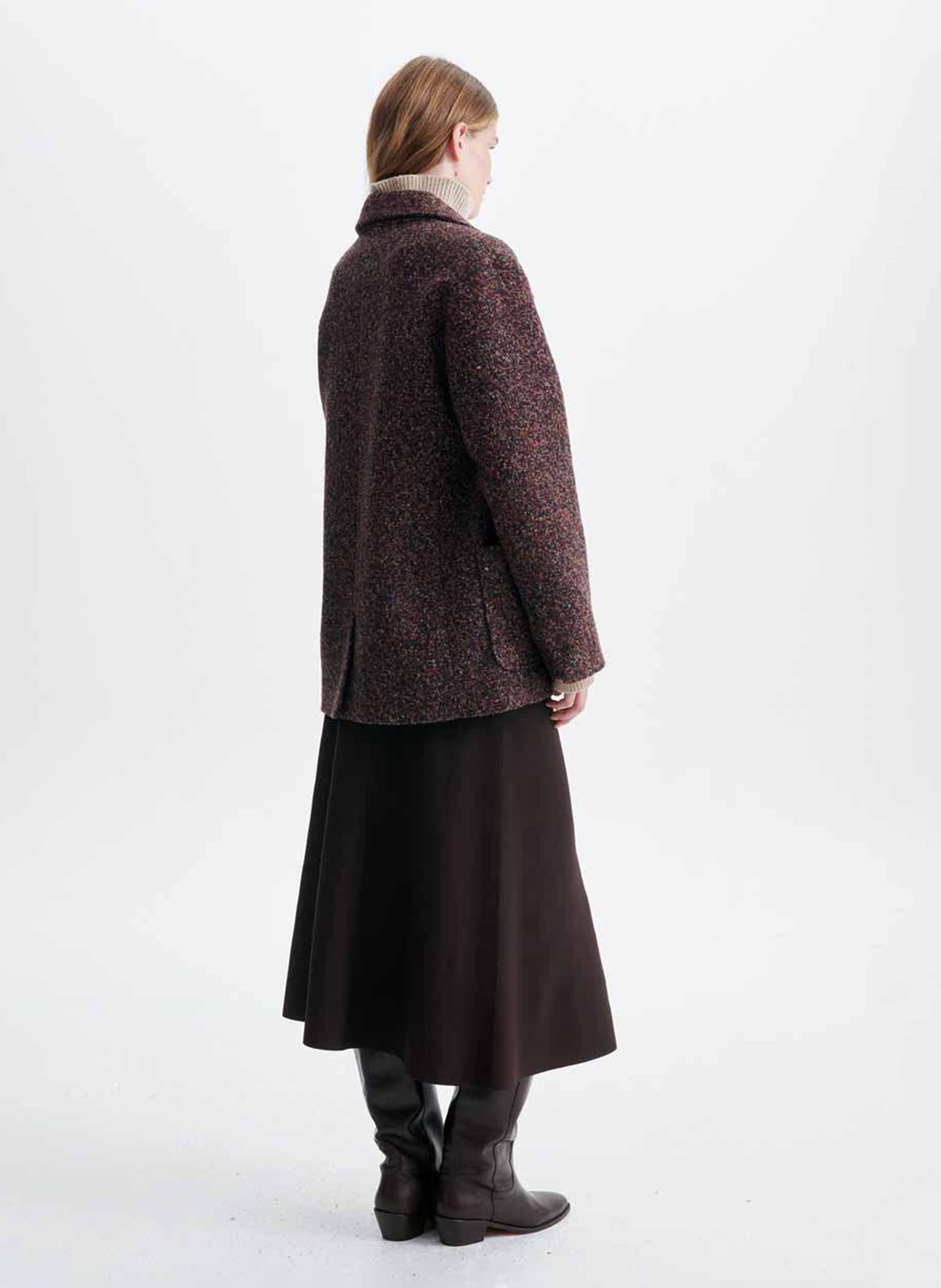 Veste ample col tailleur VANESSA BRUNO Rouge