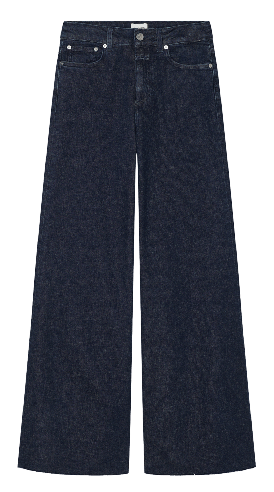 Wide-leg jeans in a cotton blend CLOSED Blue
