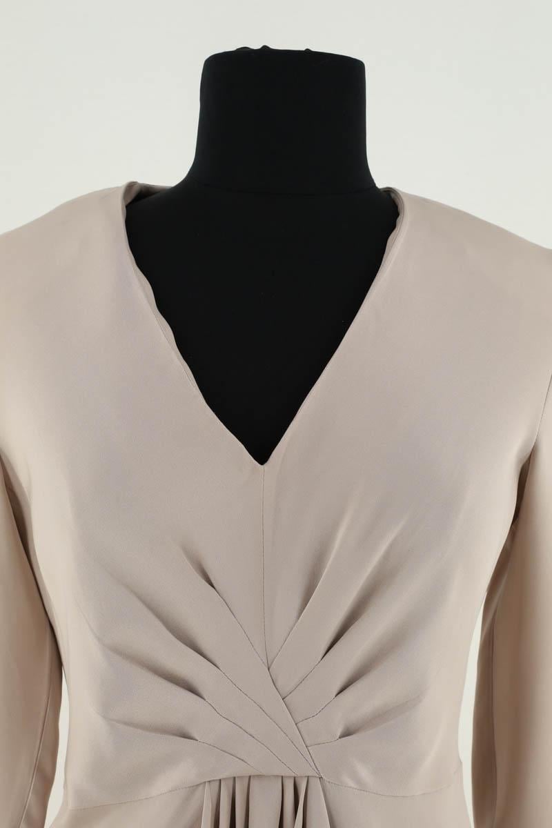 Robe TARA JARMON - Seconde Main Beige