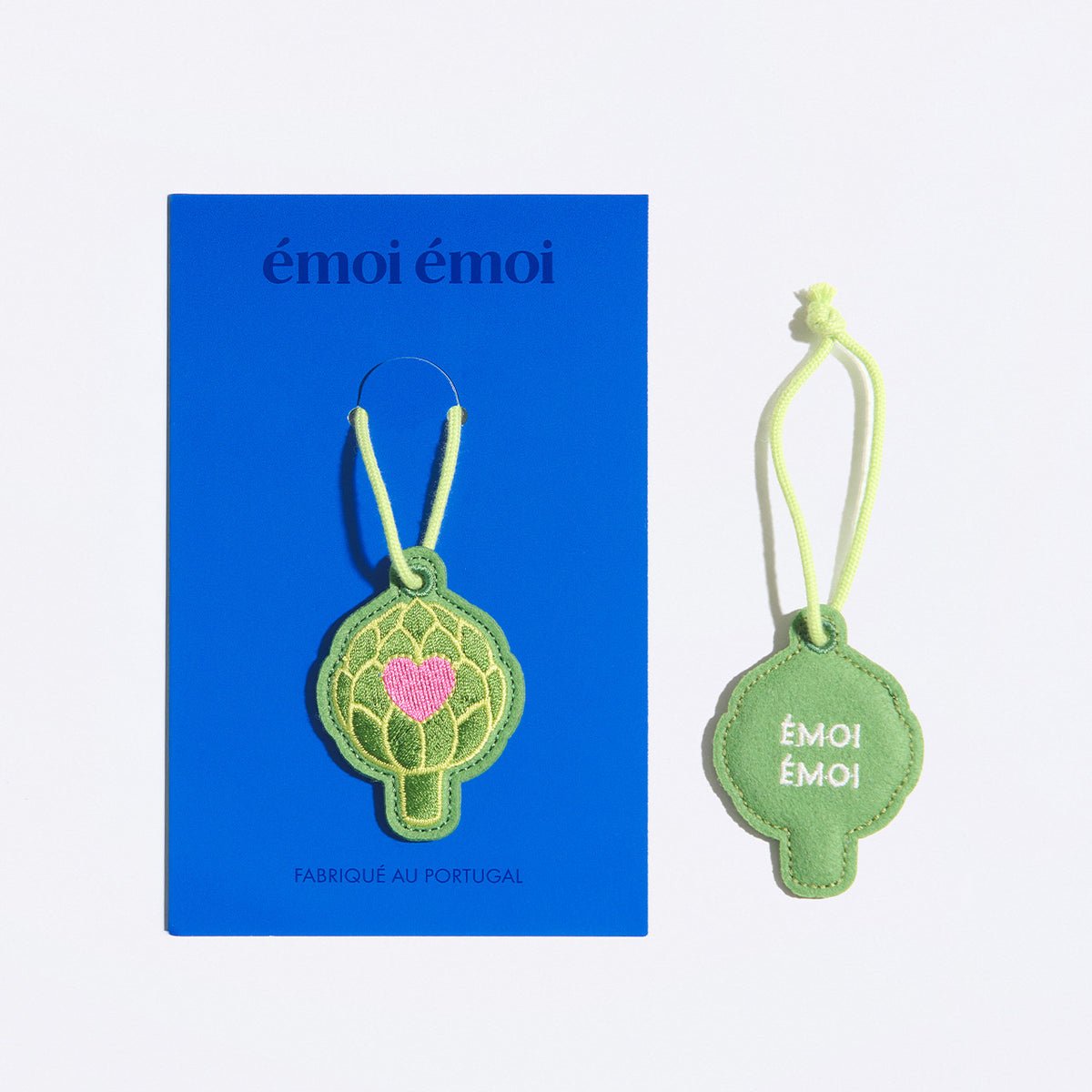 Artichoke Heart Keyring EMOI EMOI Green