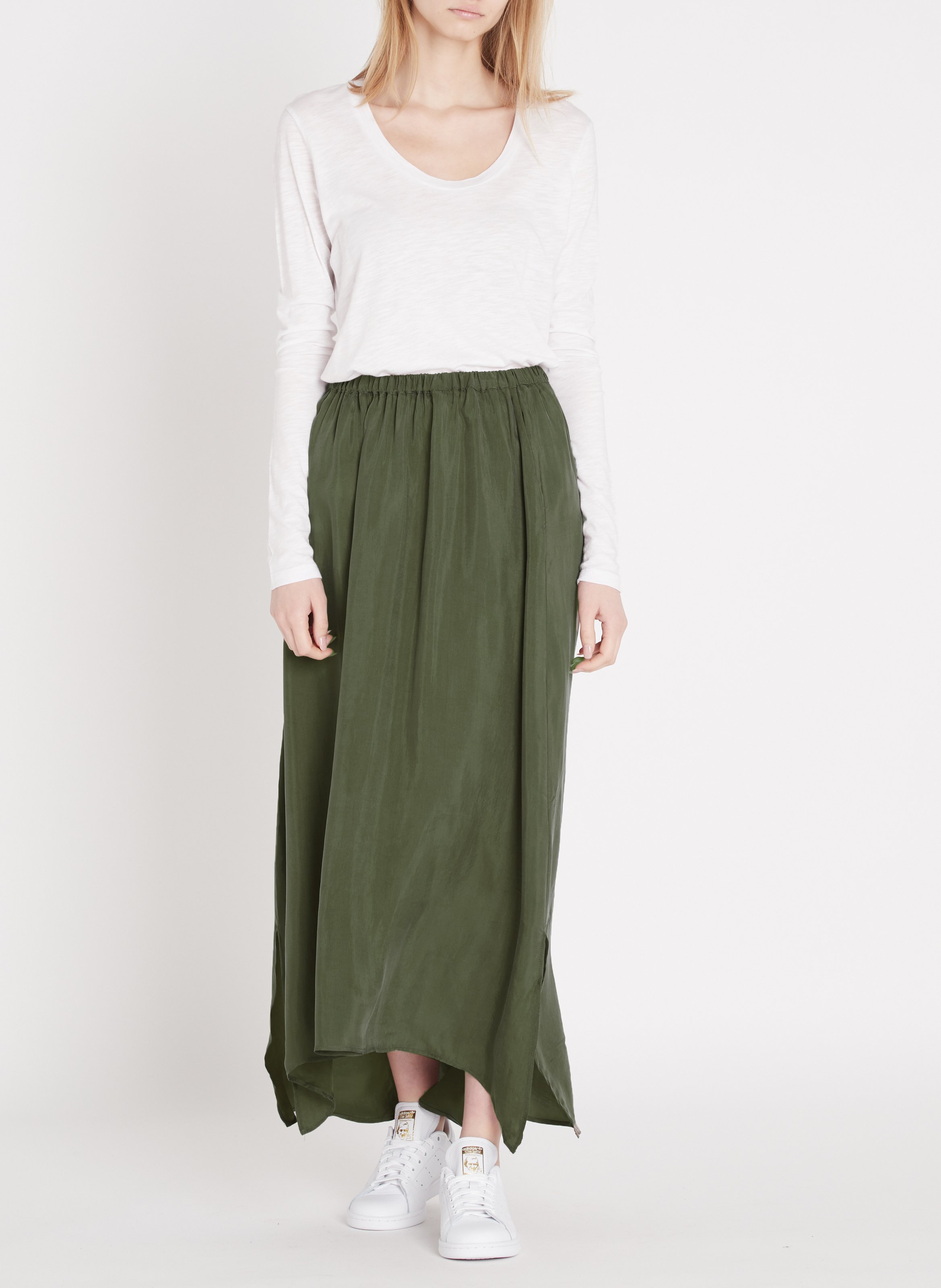 Round-neck cotton T-shirt AMERICAN VINTAGE White