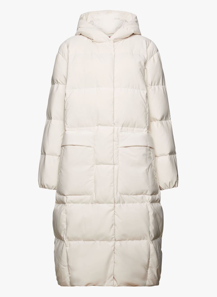 Doudoune longue discount femme beige