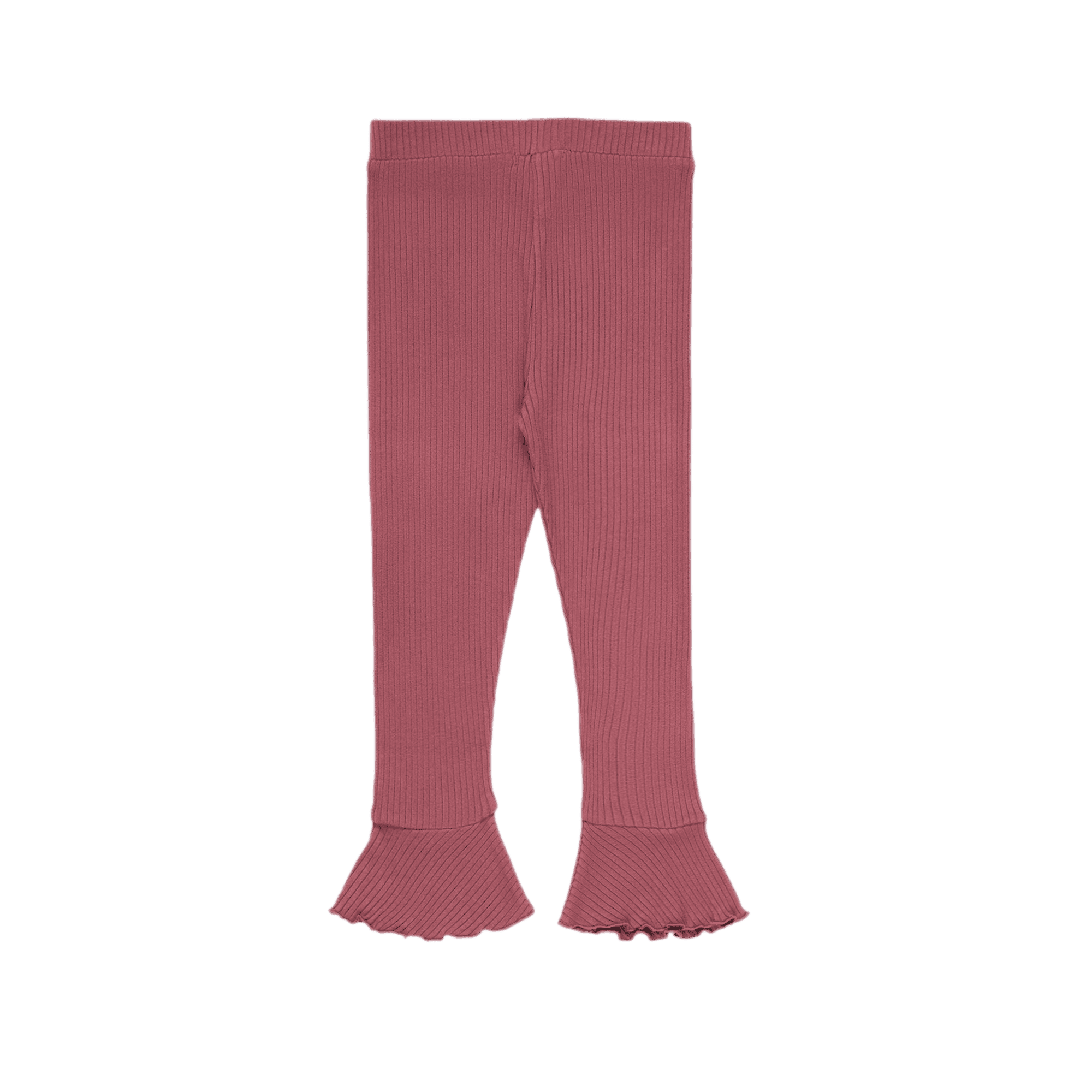 Leggins aus geripptem Baumwoll-Mix THE NEW SOCIETY Violett