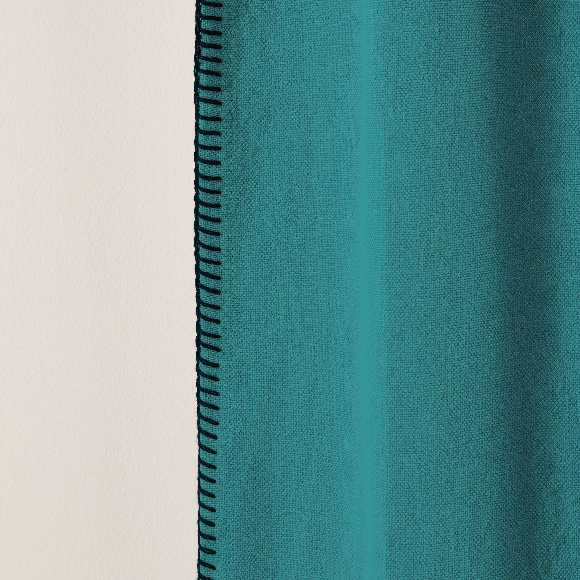 NINO - Curtain with gathering tape MADURA Blue