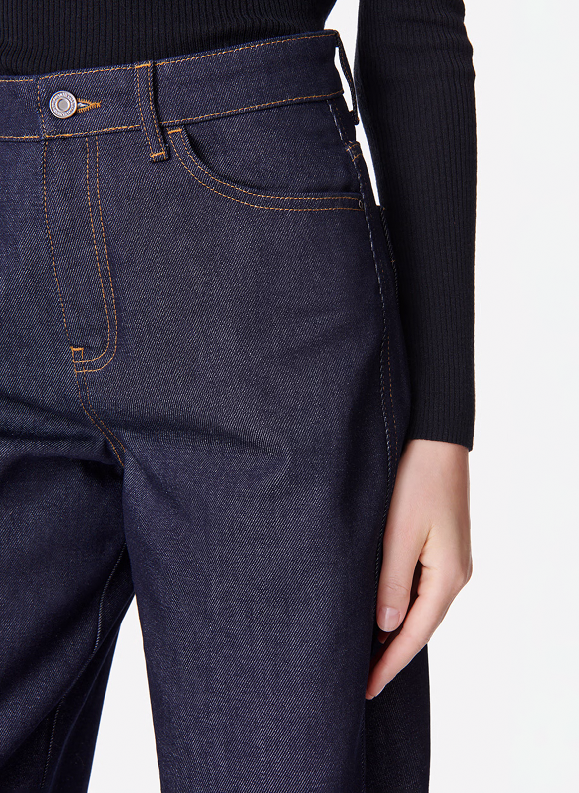 Jeans met hoge taille VANESSA BRUNO Blauw