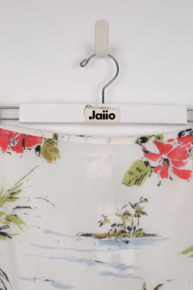 Cotton mini skirt AGNES B. - Seconde Main White