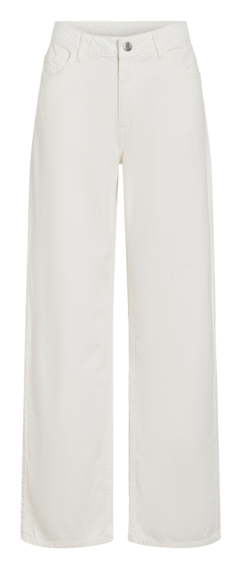 Jeans met hoge taille VILA Wit